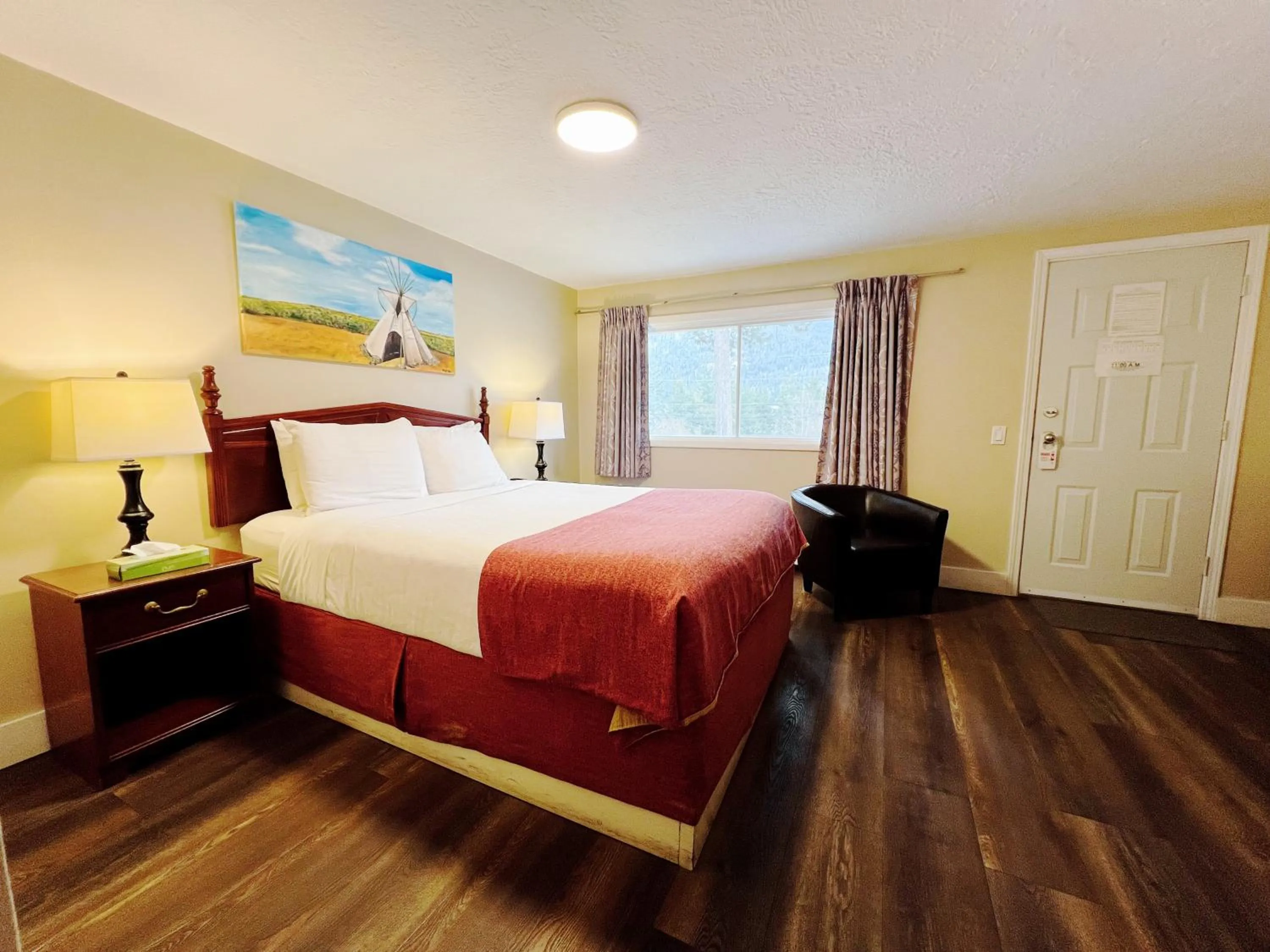 Bedroom, Bed in Villa Motel