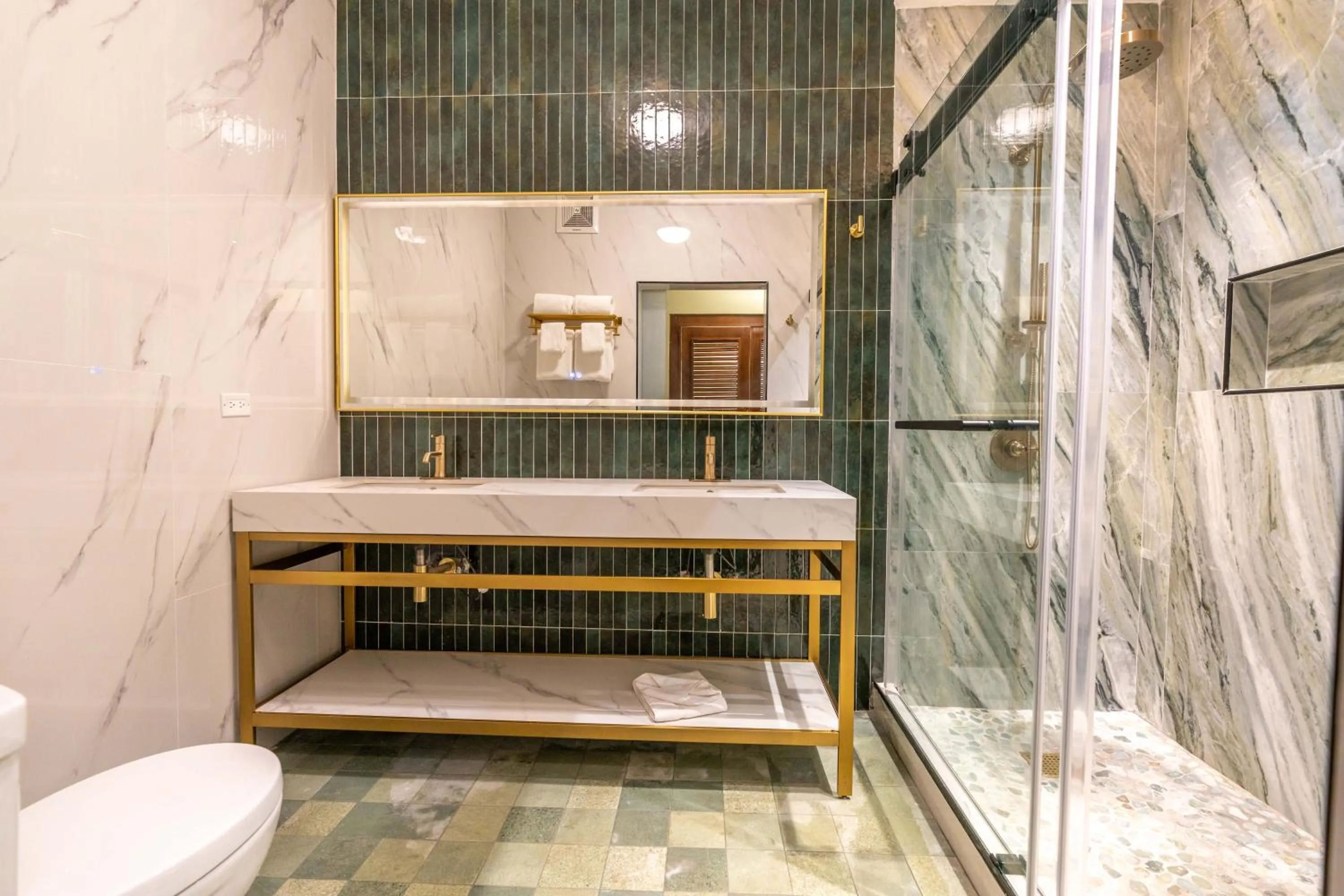 Bathroom in Travellers Beach Resort