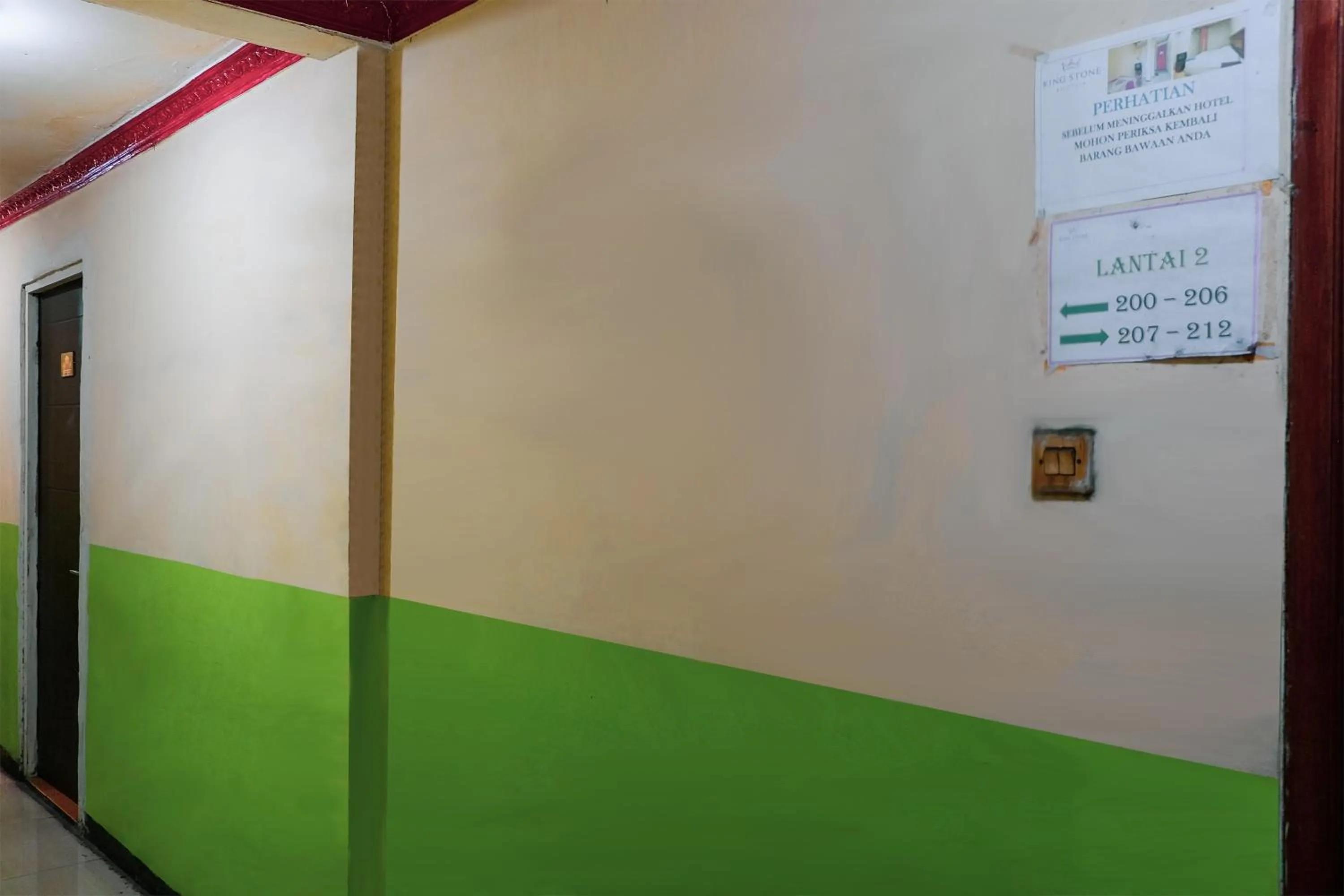 Decorative detail in King Stone Hotel