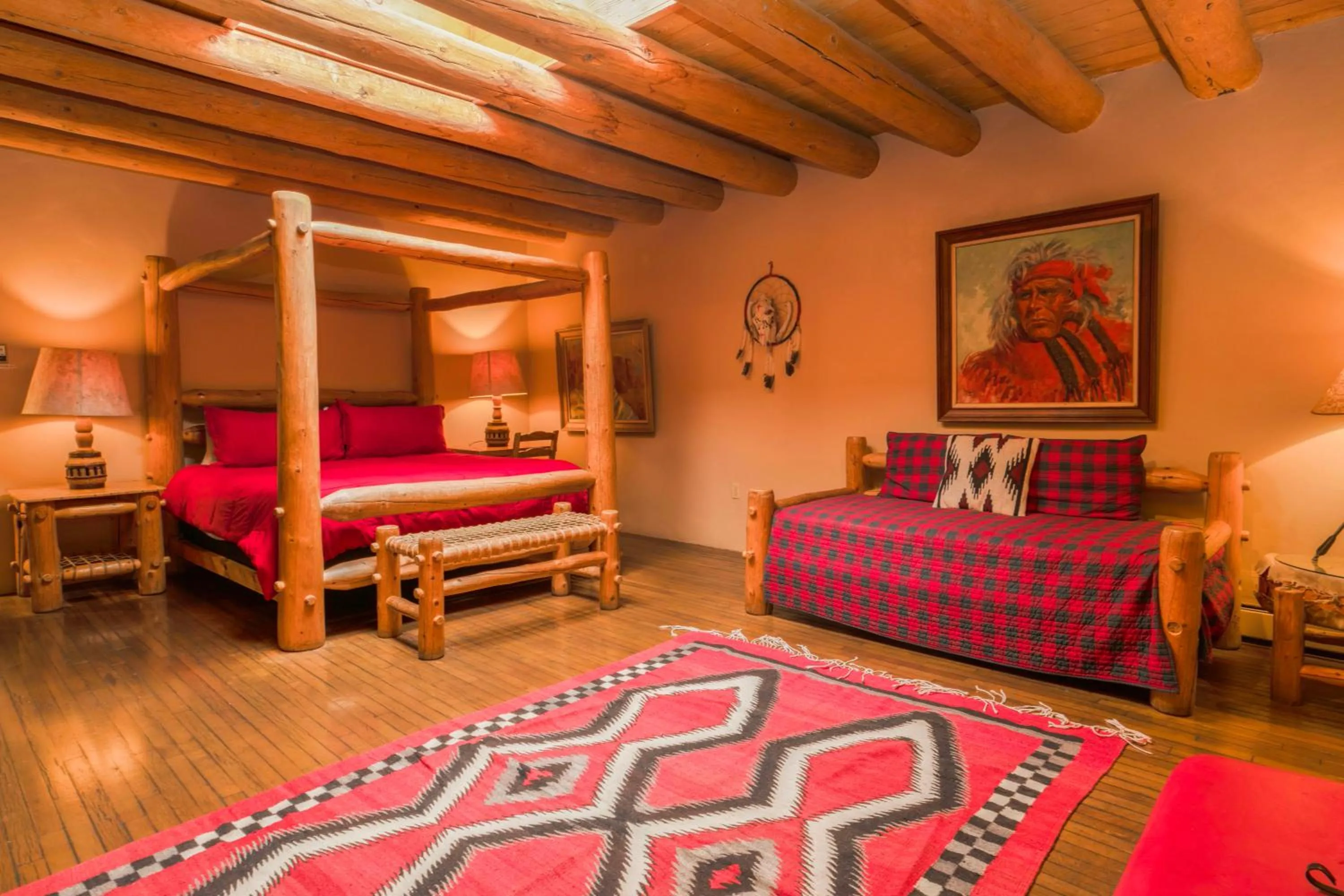 Bed in Casa Benavides Inn