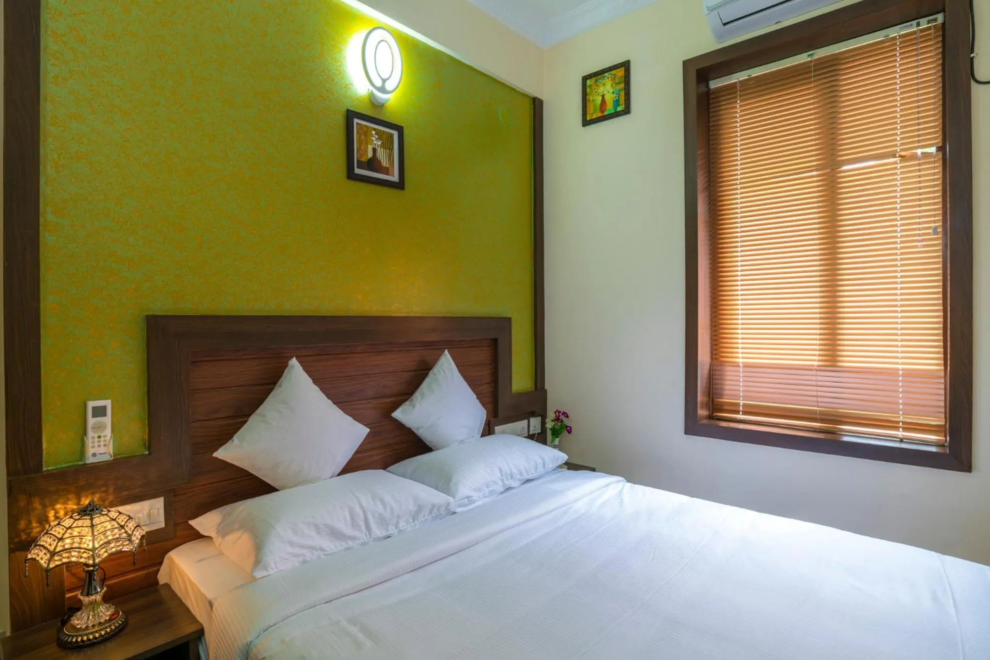 Bedroom, Bed in Blue Bell Cochin Airport Hotel