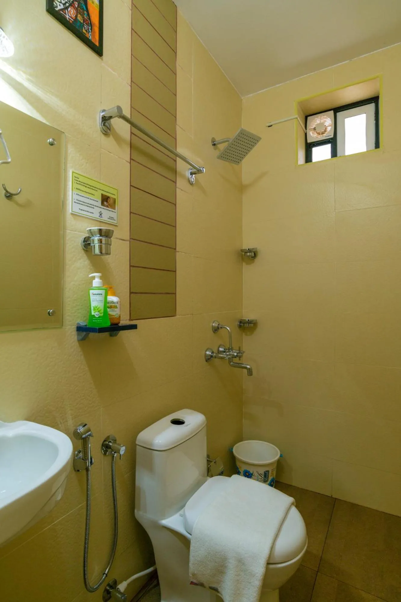 Shower in Blue Bell Cochin Airport Hotel