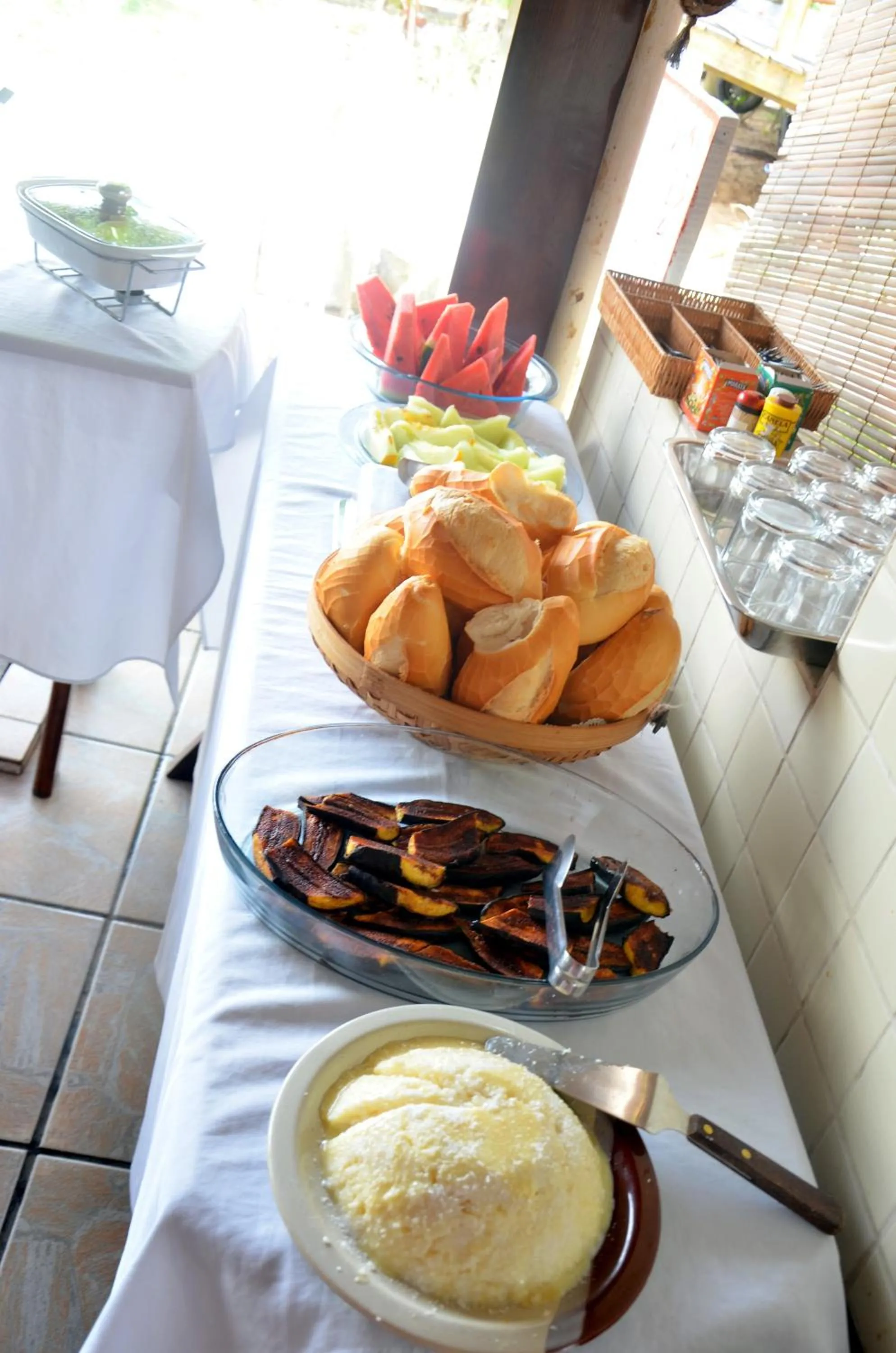 Food and drinks in Pousada Xerife