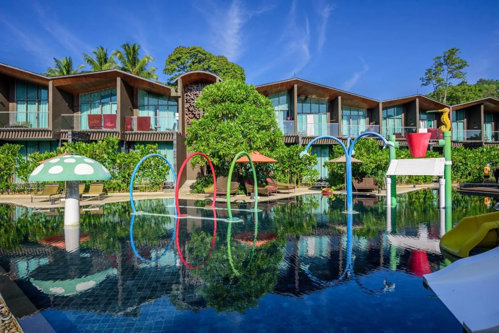 Pool view in Kalima Resort and Villas Khao Lak