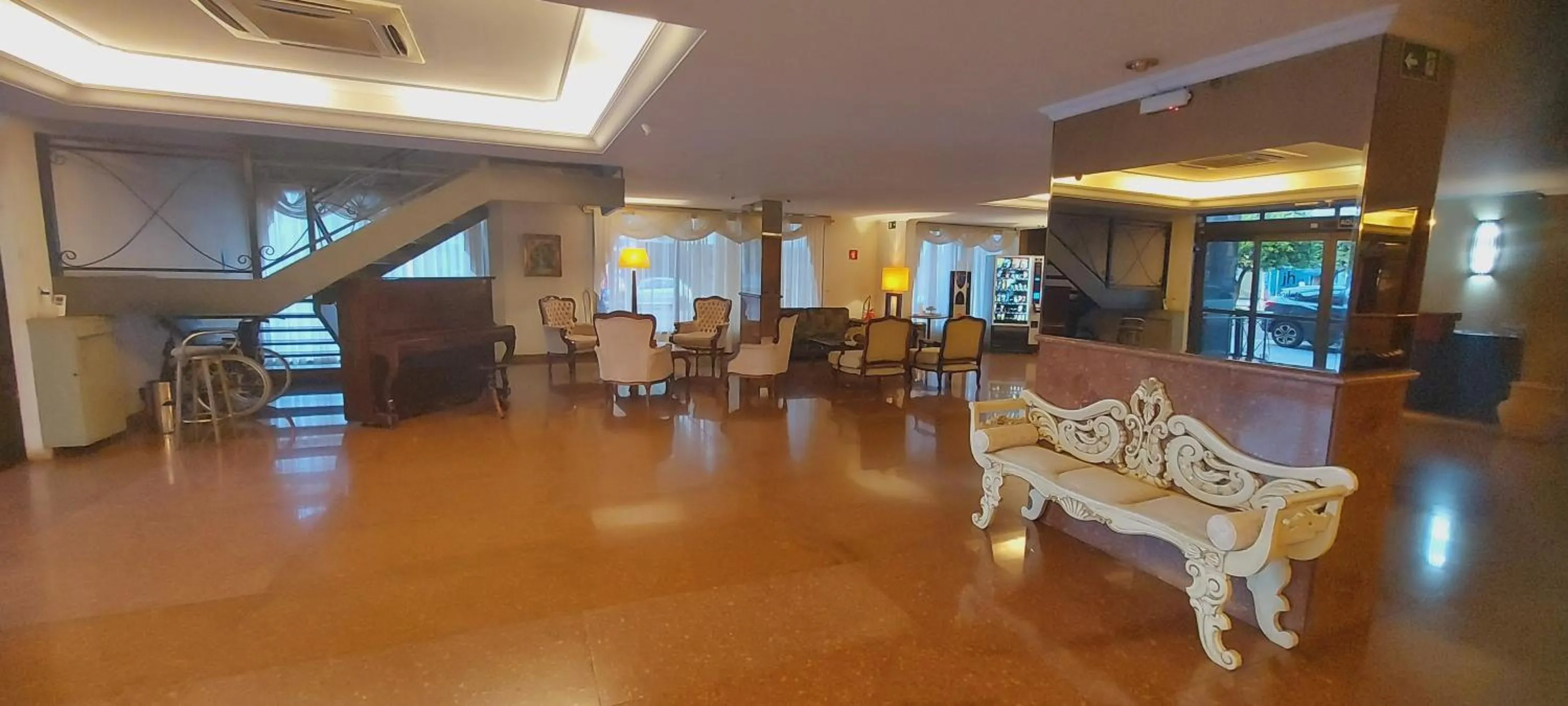 Lobby or reception in Jandaia Hotel Campo Grande