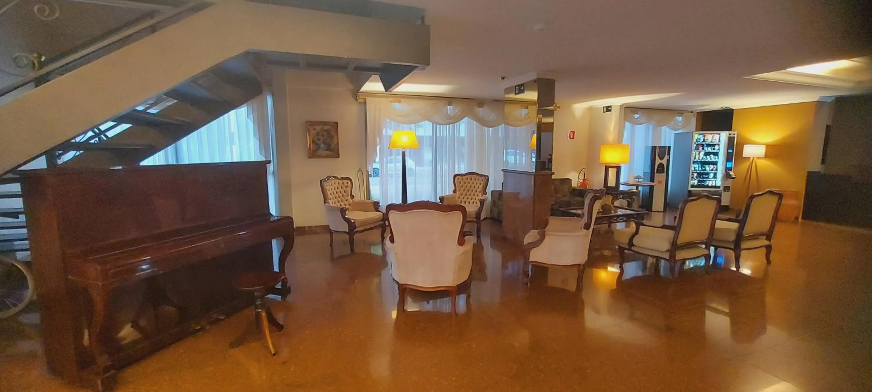 Lobby or reception in Jandaia Hotel Campo Grande