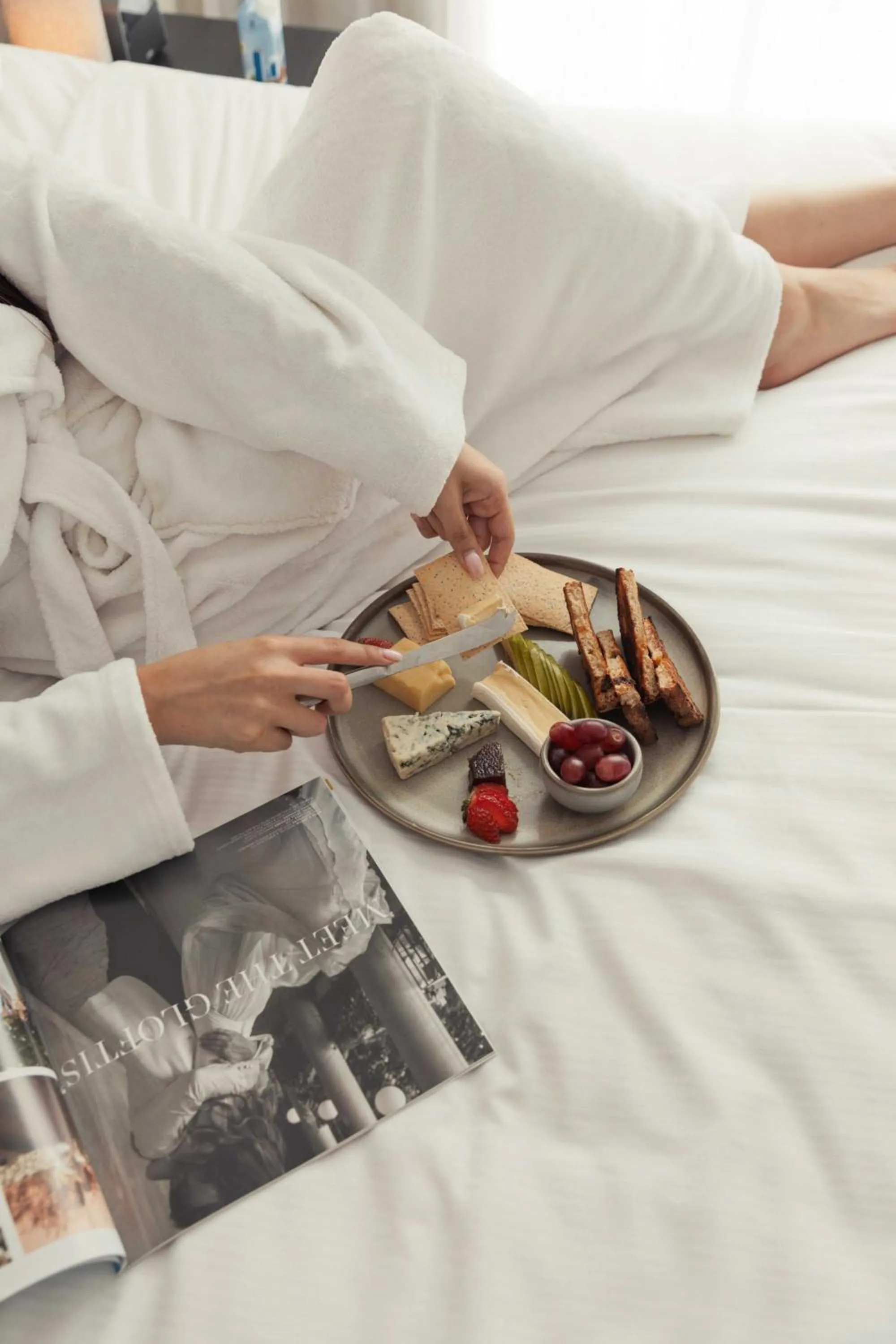 Bedroom in The Point Brisbane Hotel