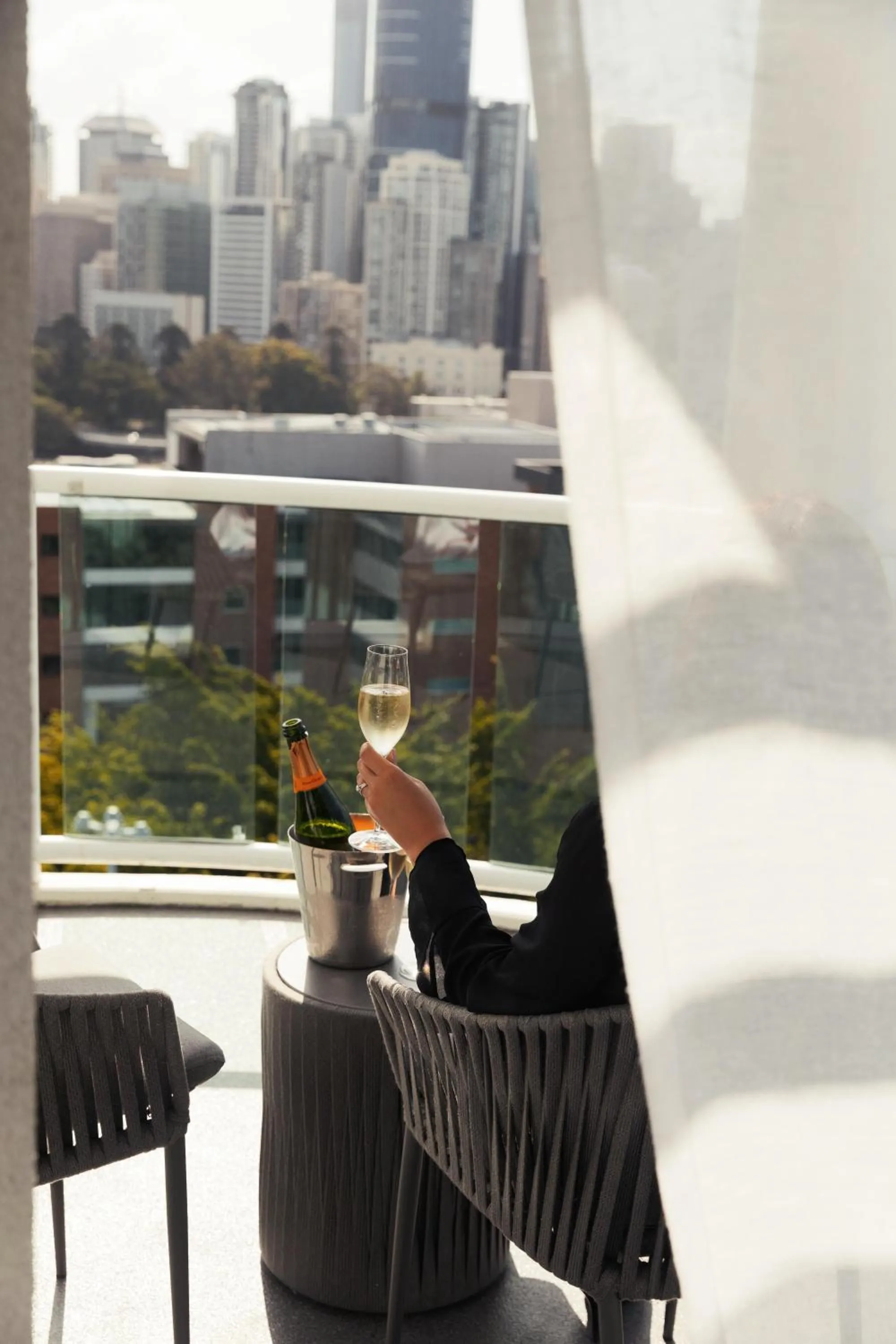 View (from property/room) in The Point Brisbane Hotel