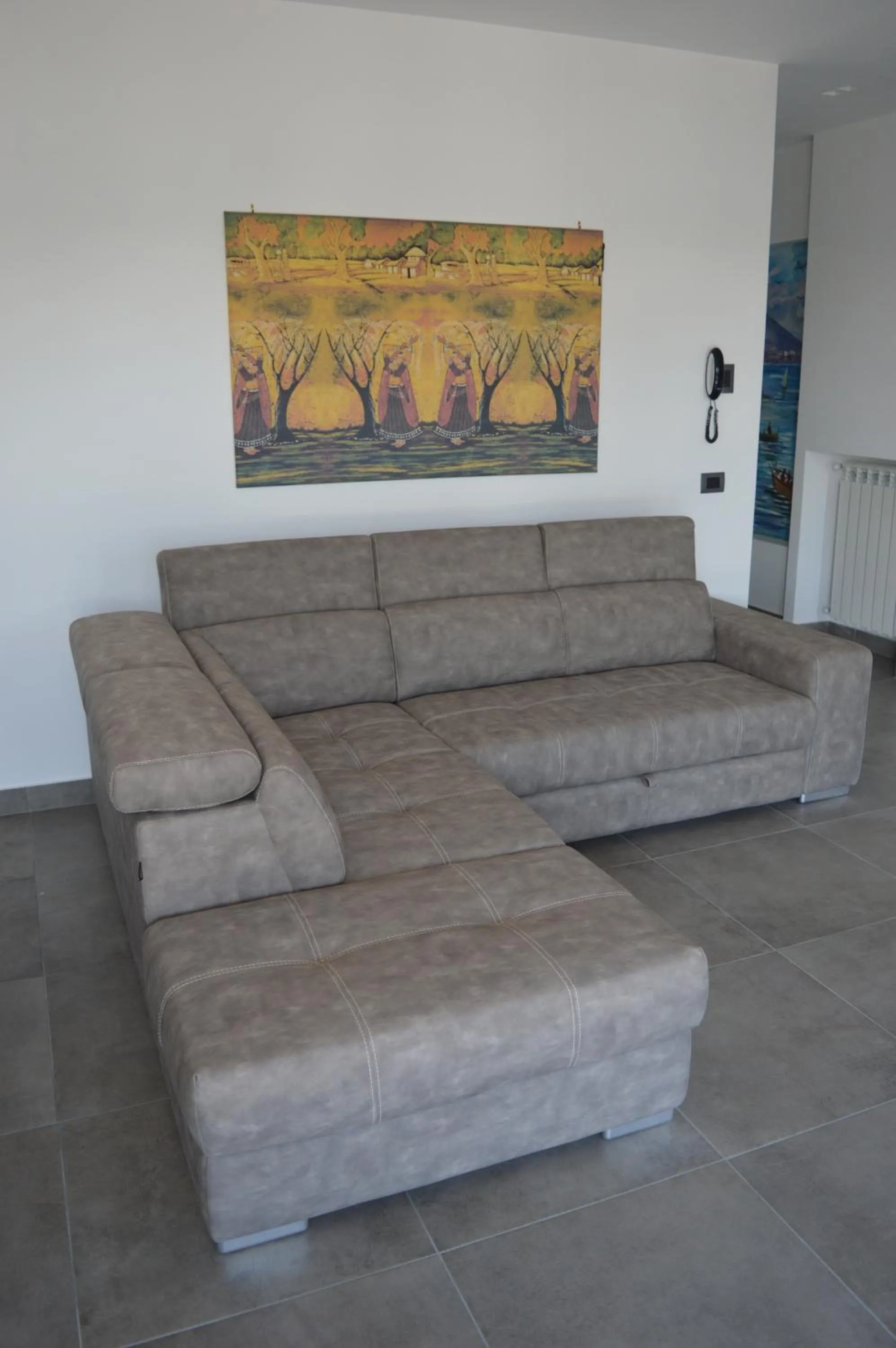 Living room in B&B Vesuvius