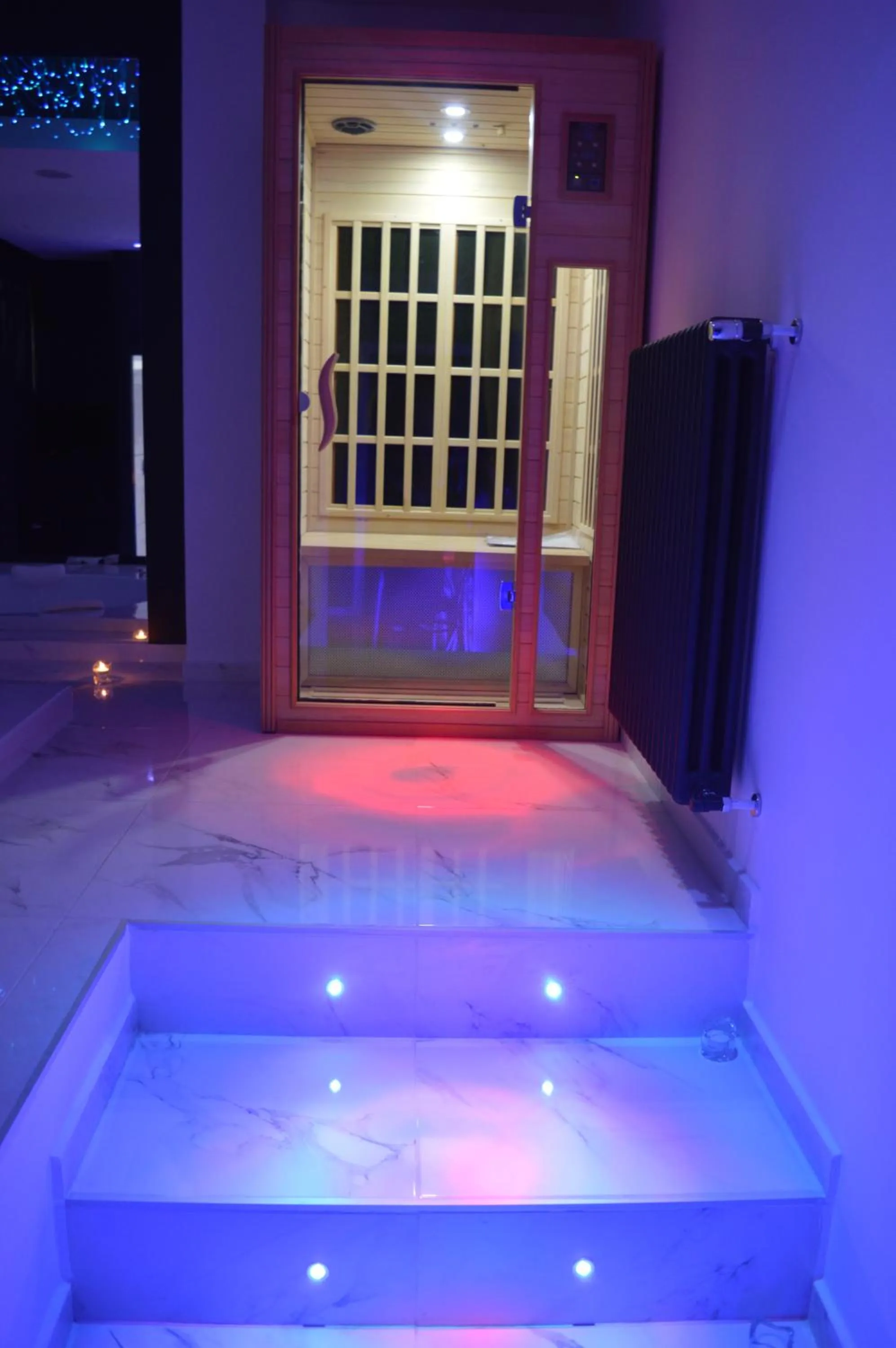 Sauna in B&B Vesuvius