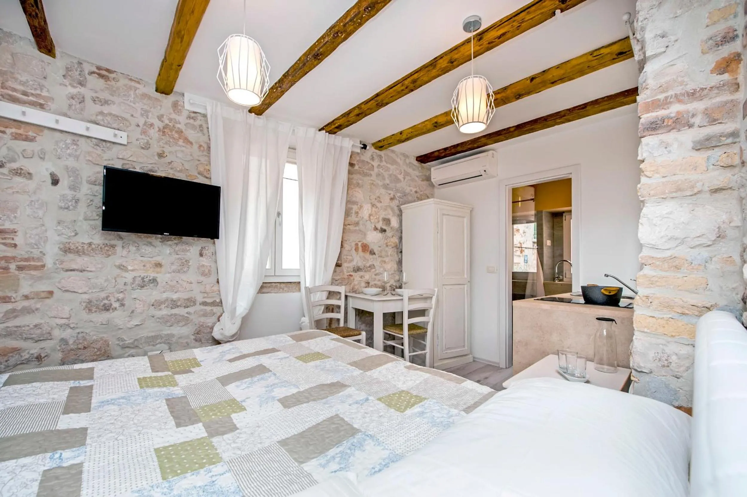 Bed in Apartment and Studio CA’ 3 VIE