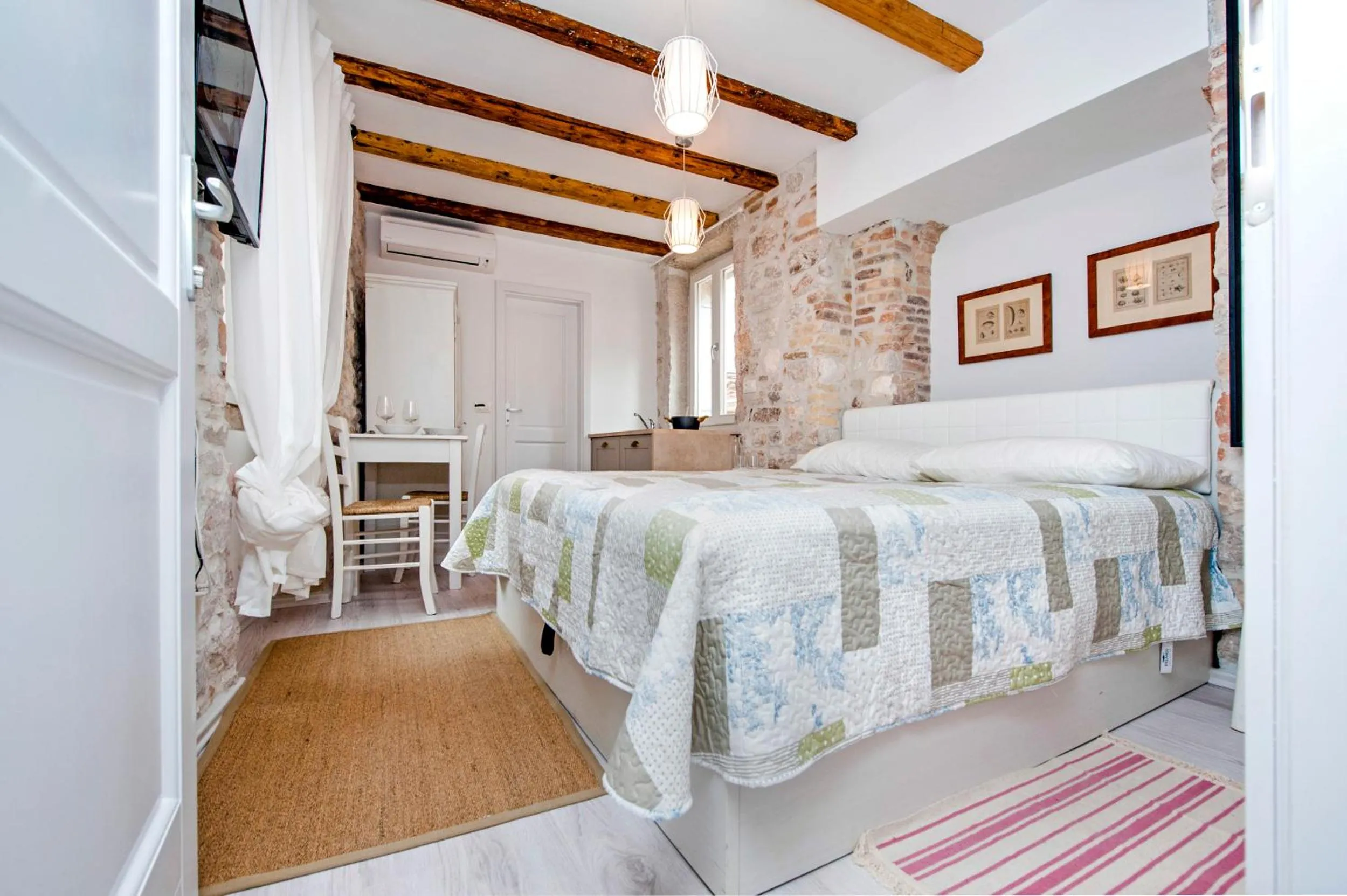 Bed in Apartment and Studio CA’ 3 VIE