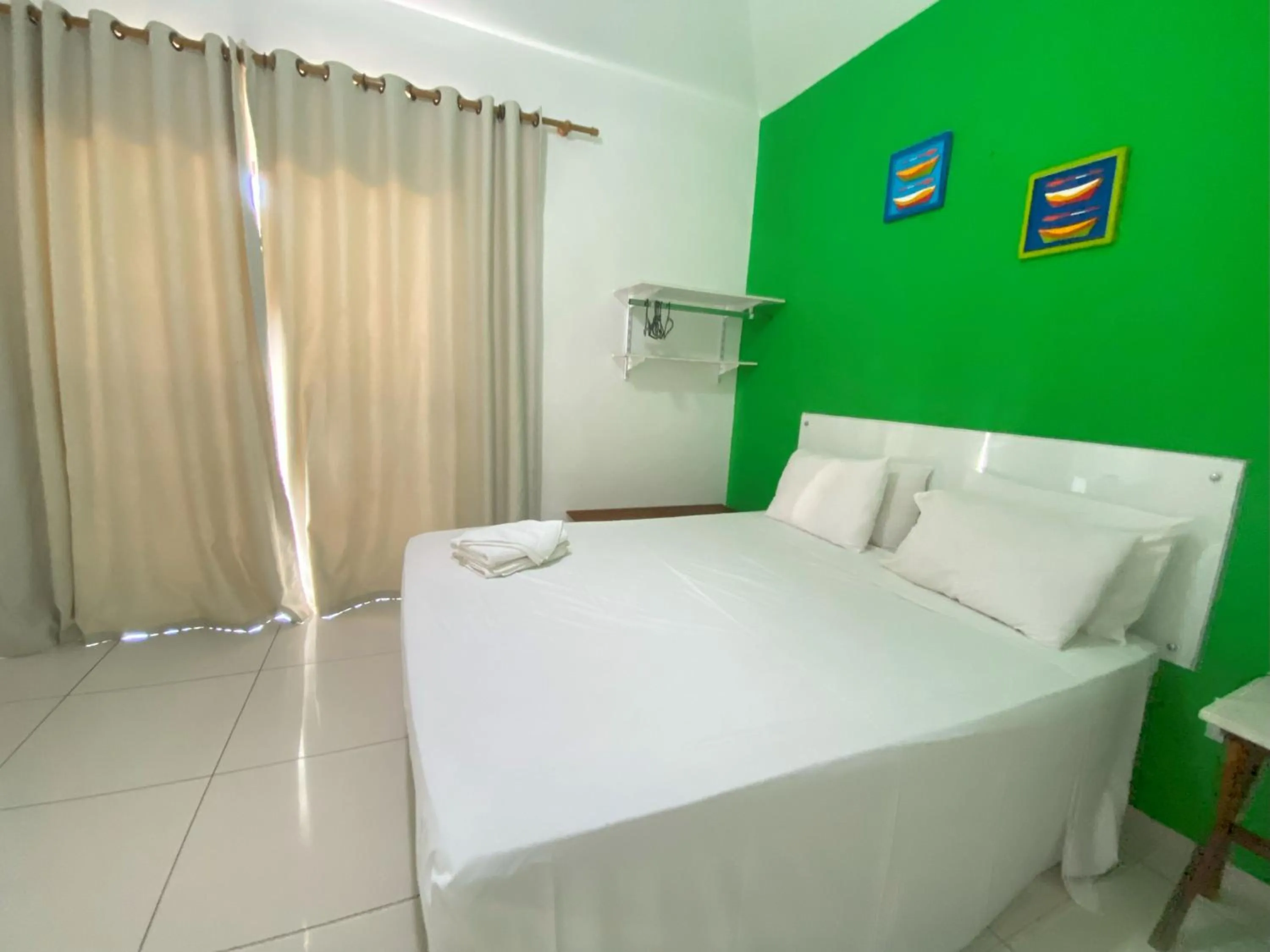 Bed in Pousada Maravilha de Paraty