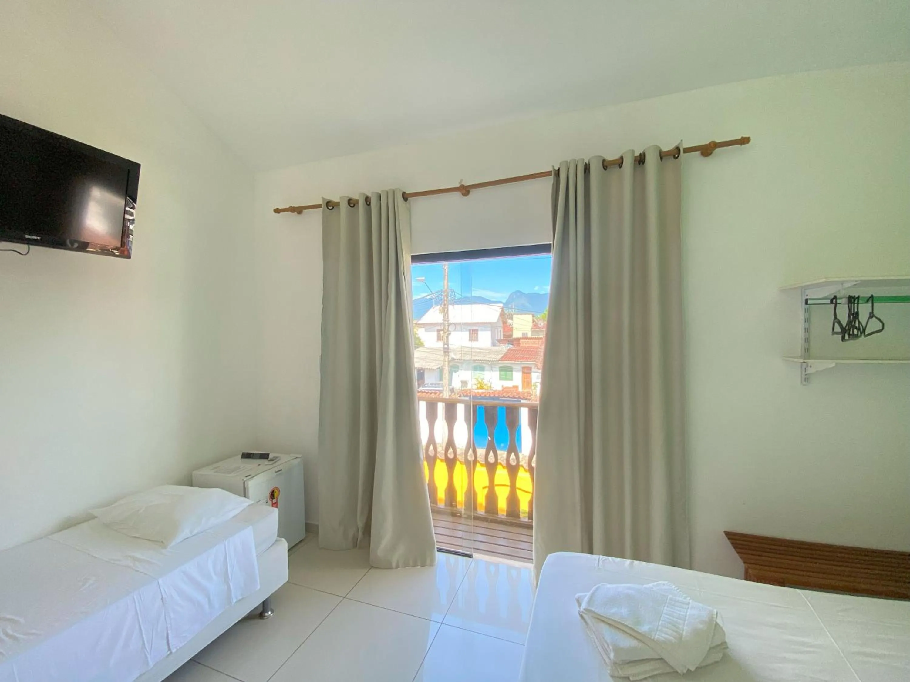 Bed in Pousada Maravilha de Paraty