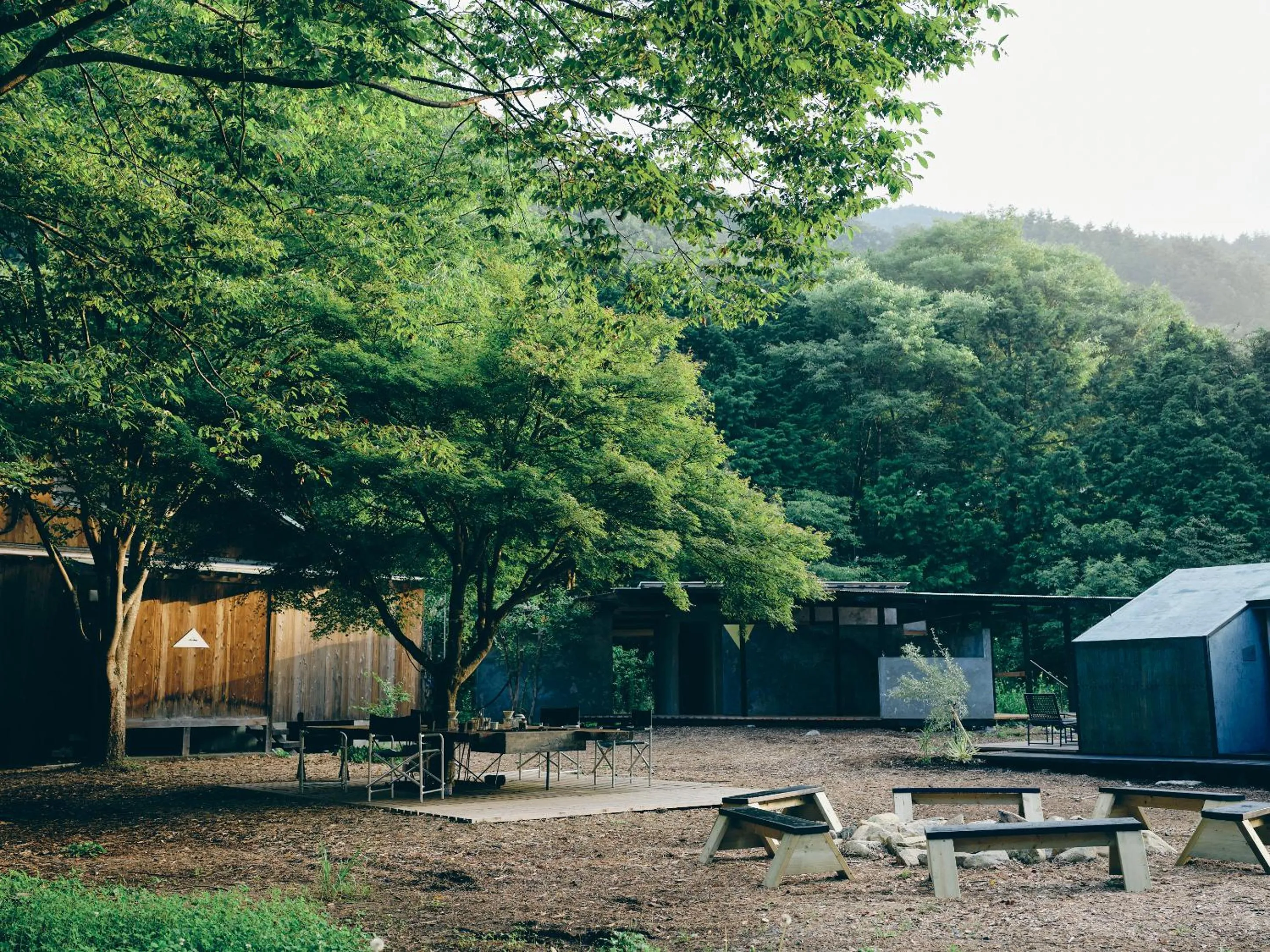 Garden in LOOF Tiny House Camp