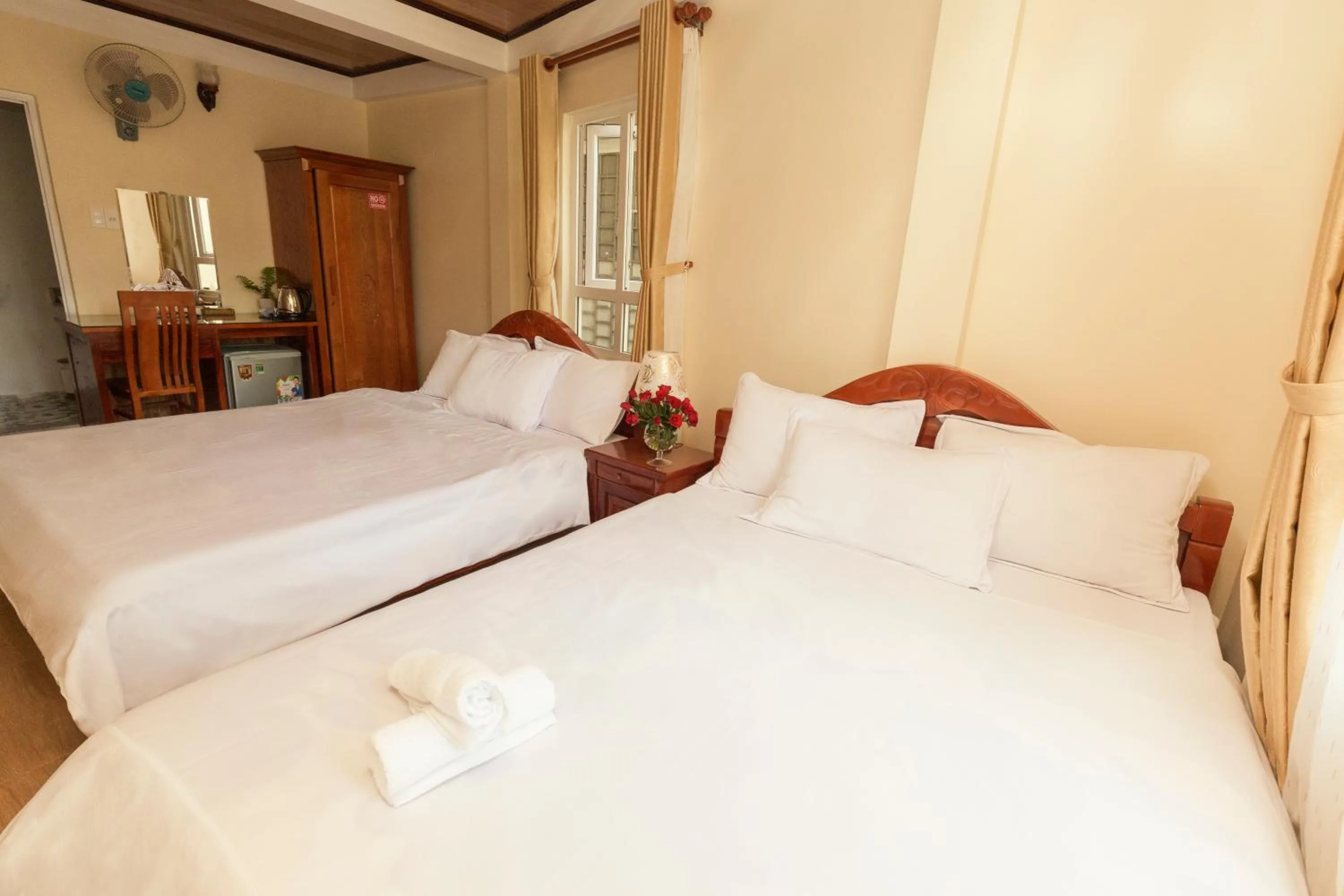 Bed in Bình Đào Hotel - Khách sạn ngay trung tâm giá rẻ