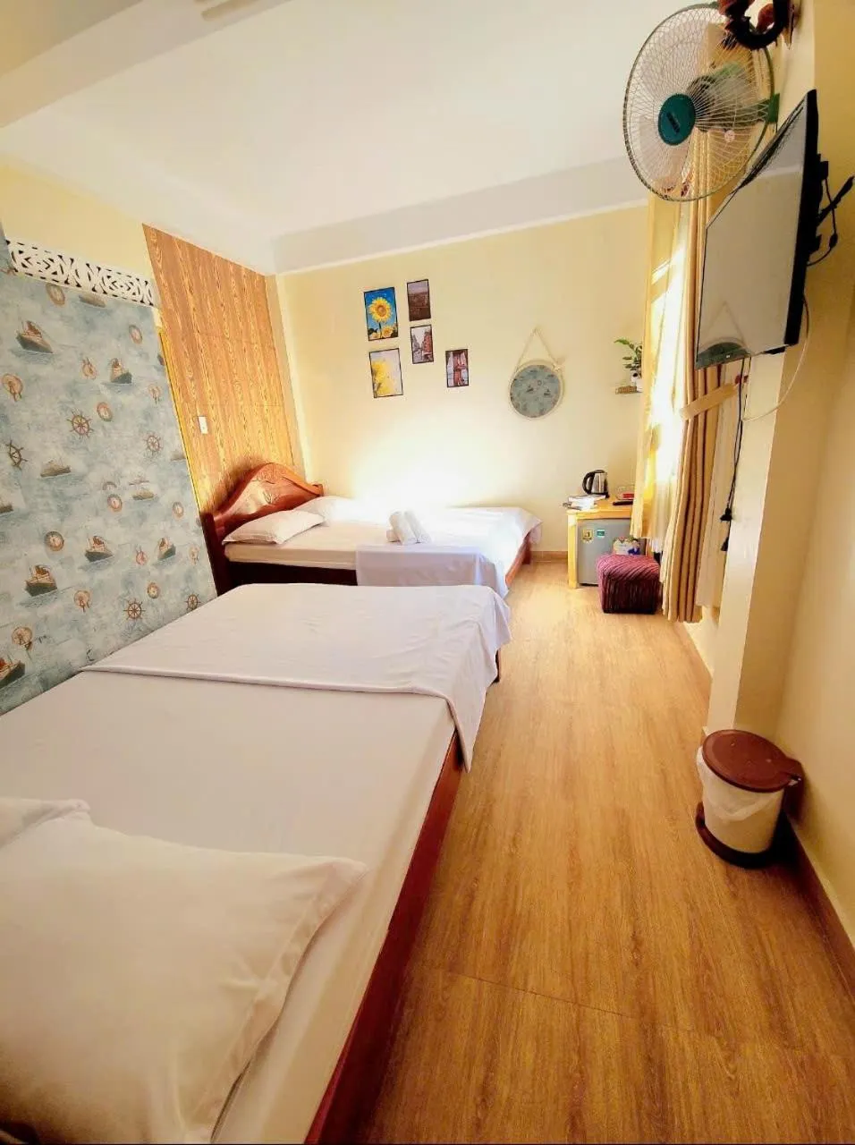 Bed in Bình Đào Hotel - Khách sạn ngay trung tâm giá rẻ