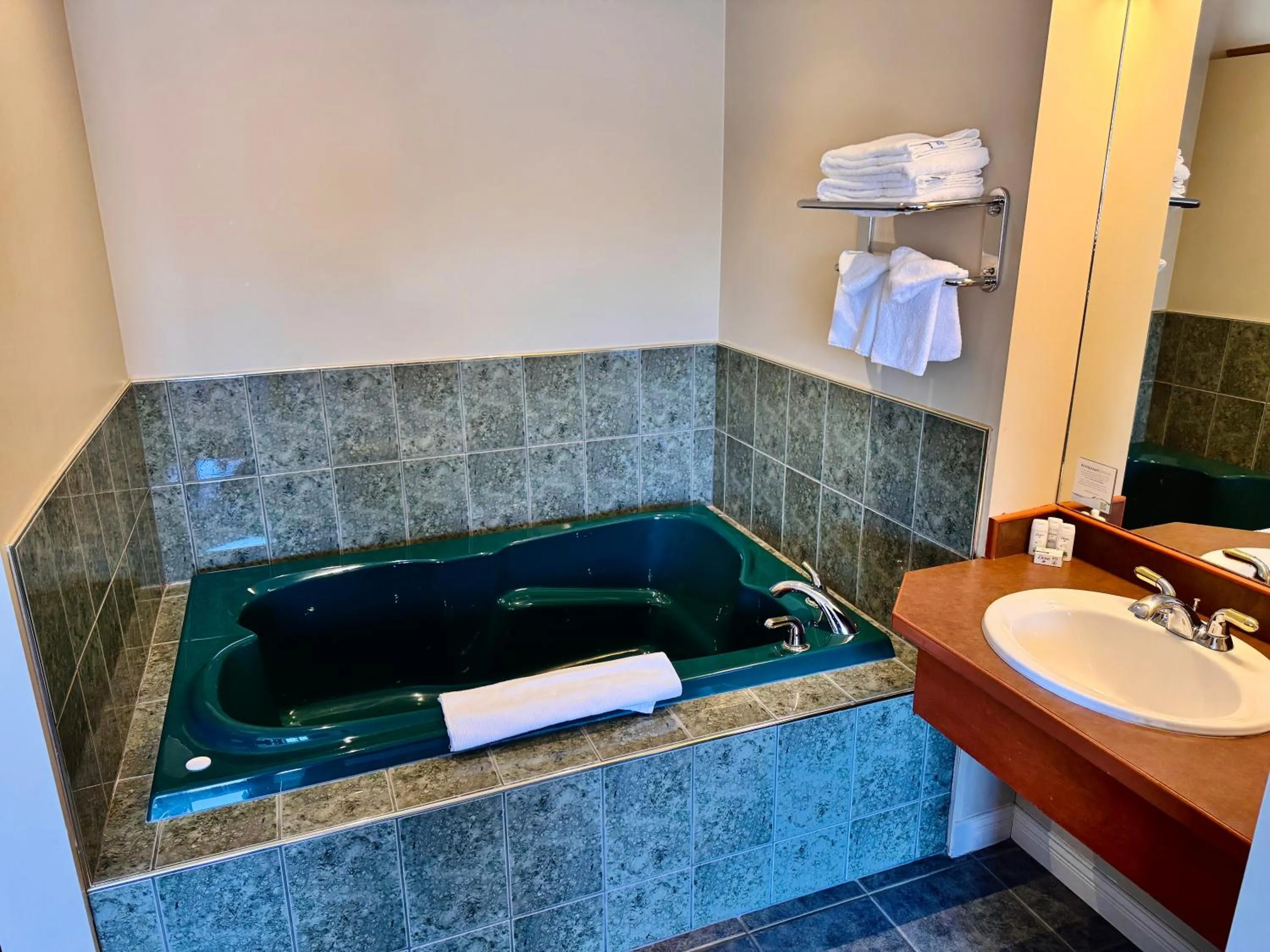 Bathroom in Super 8 by Wyndham Castlegar BC