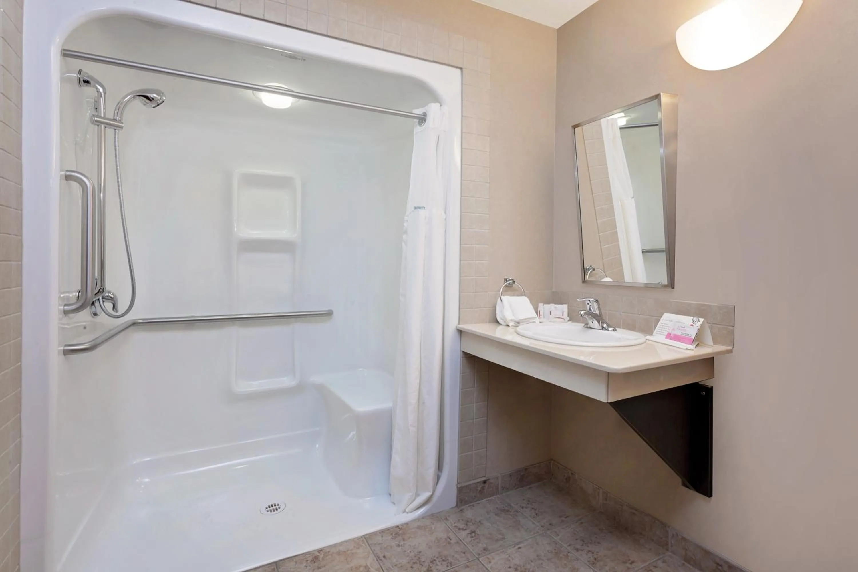 Shower in Ramada by Wyndham Stettler