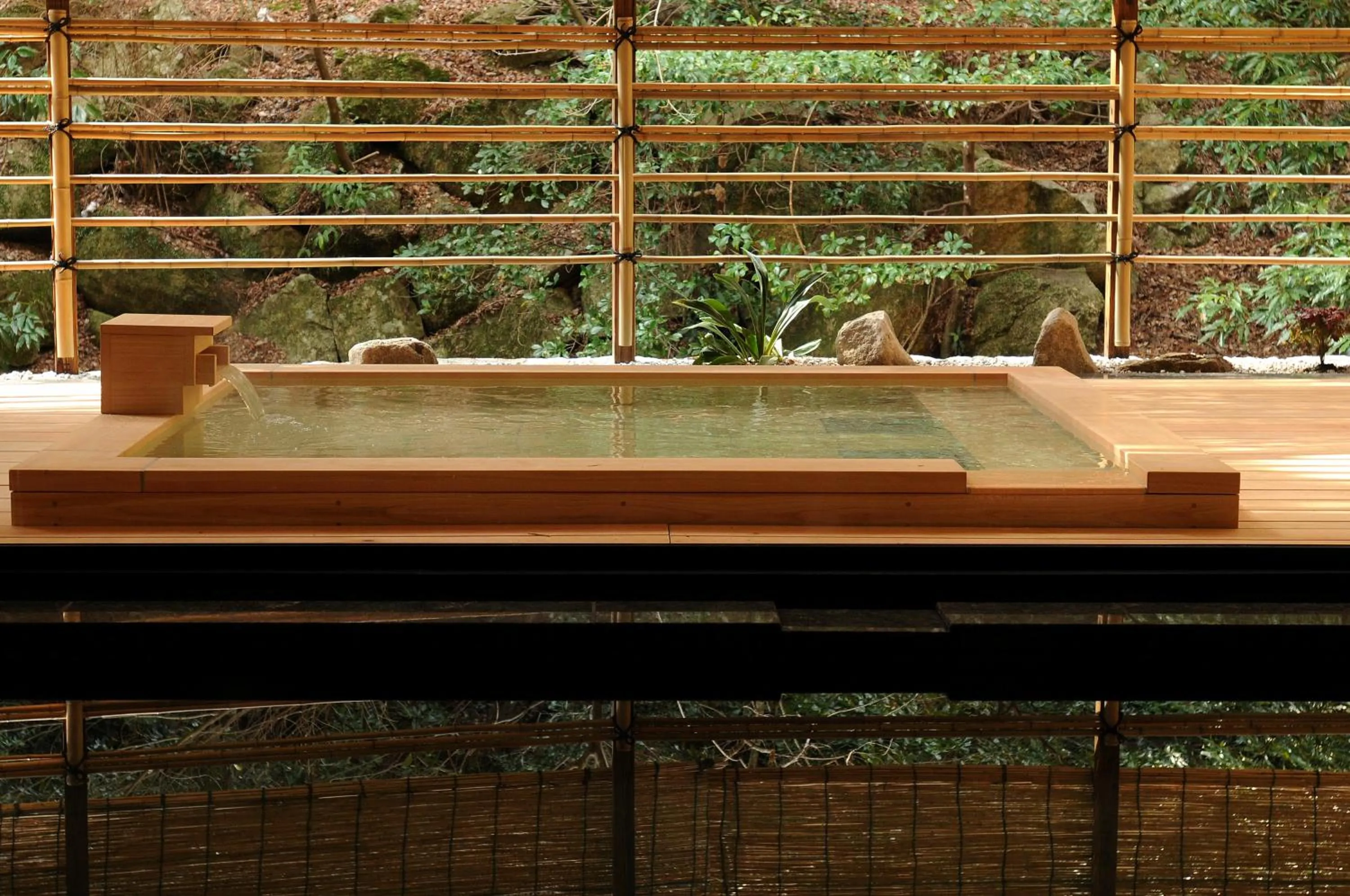 Hot Spring Bath in Iwaso