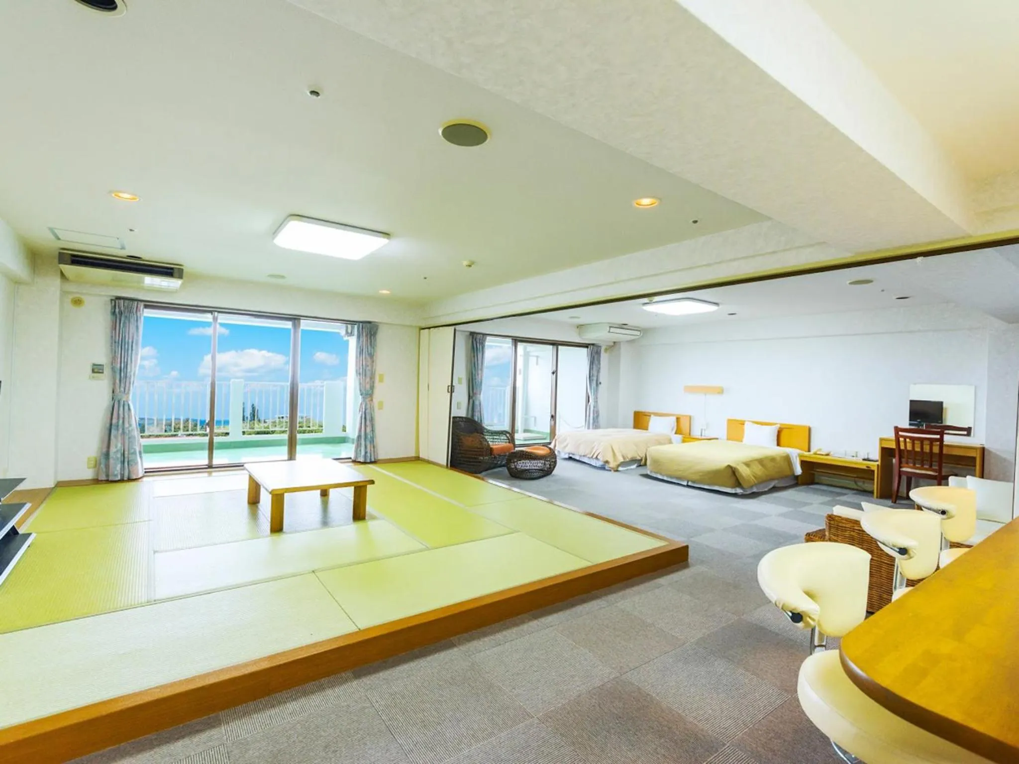 Photo of the whole room in Kanehide Onna Marine View Palace