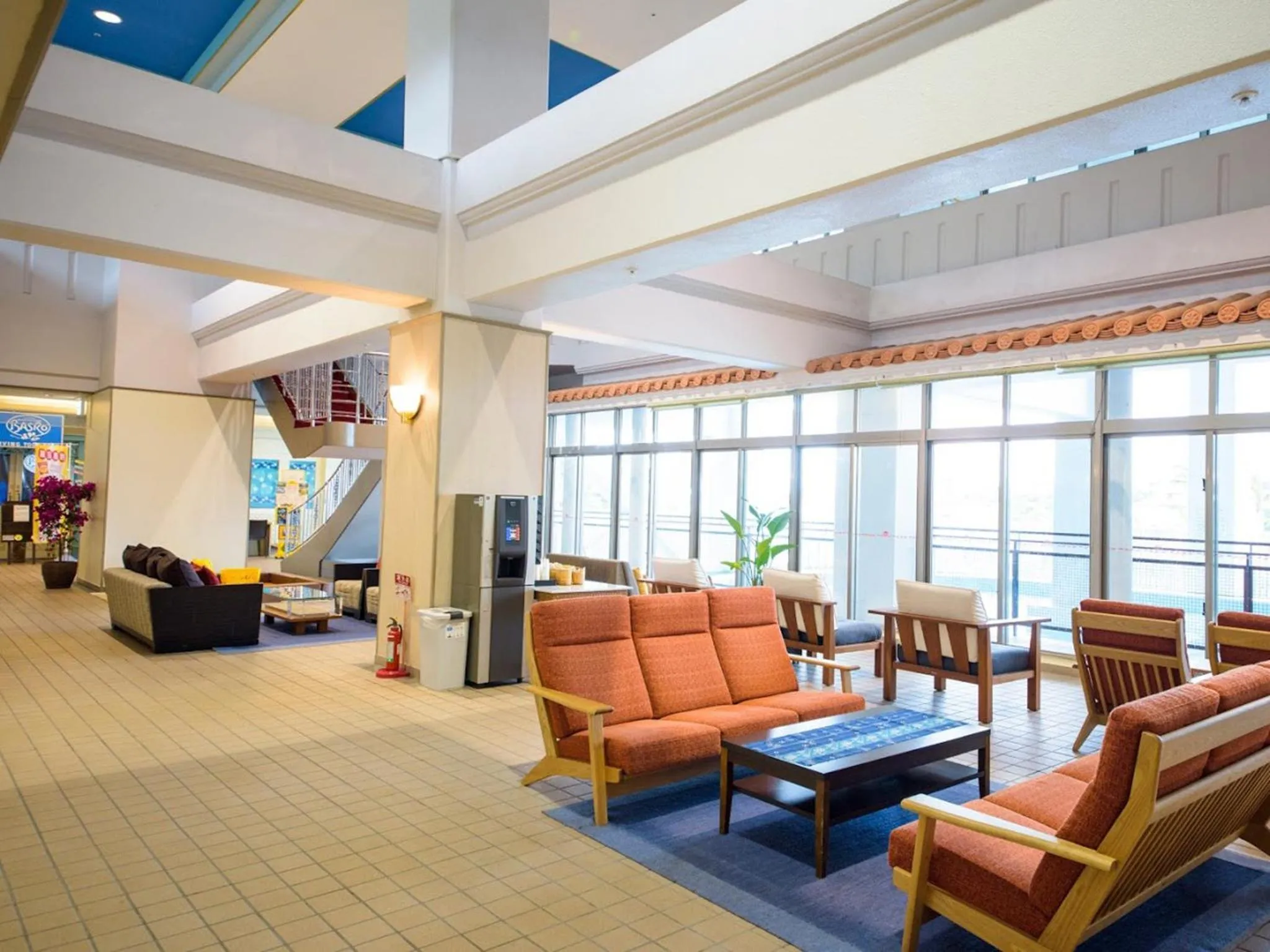 Lobby or reception in Kanehide Onna Marine View Palace