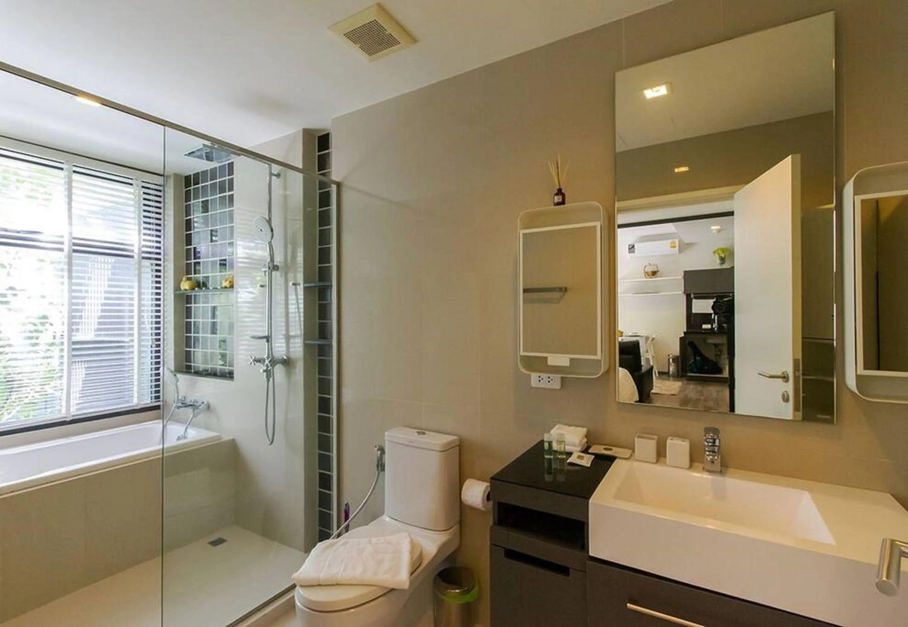 Bathroom in The Deck Patong by VIP