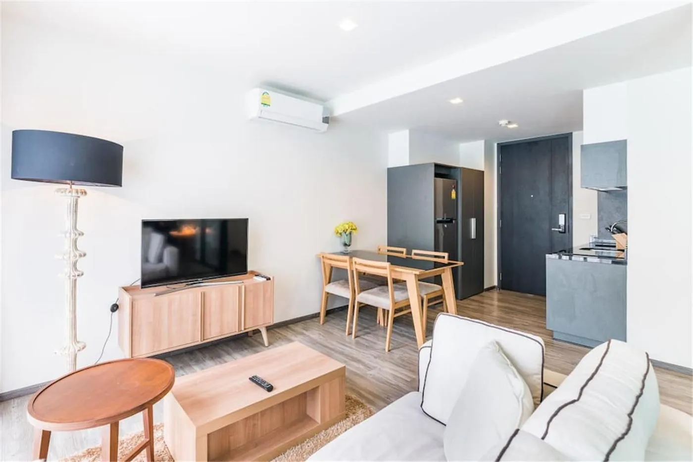 Living room in The Deck Patong by VIP