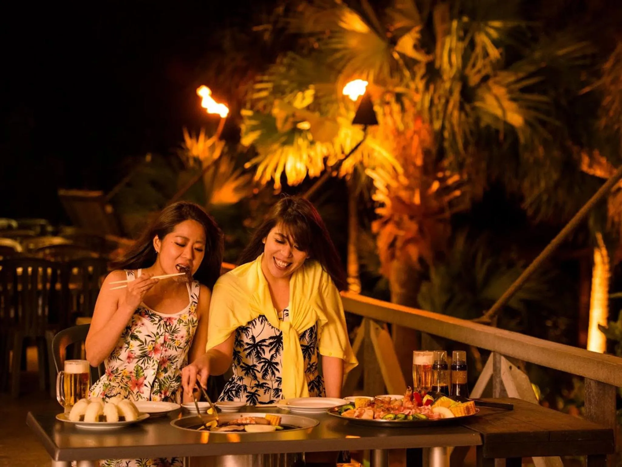 Food close-up in Kanehide Kise Beach Palace