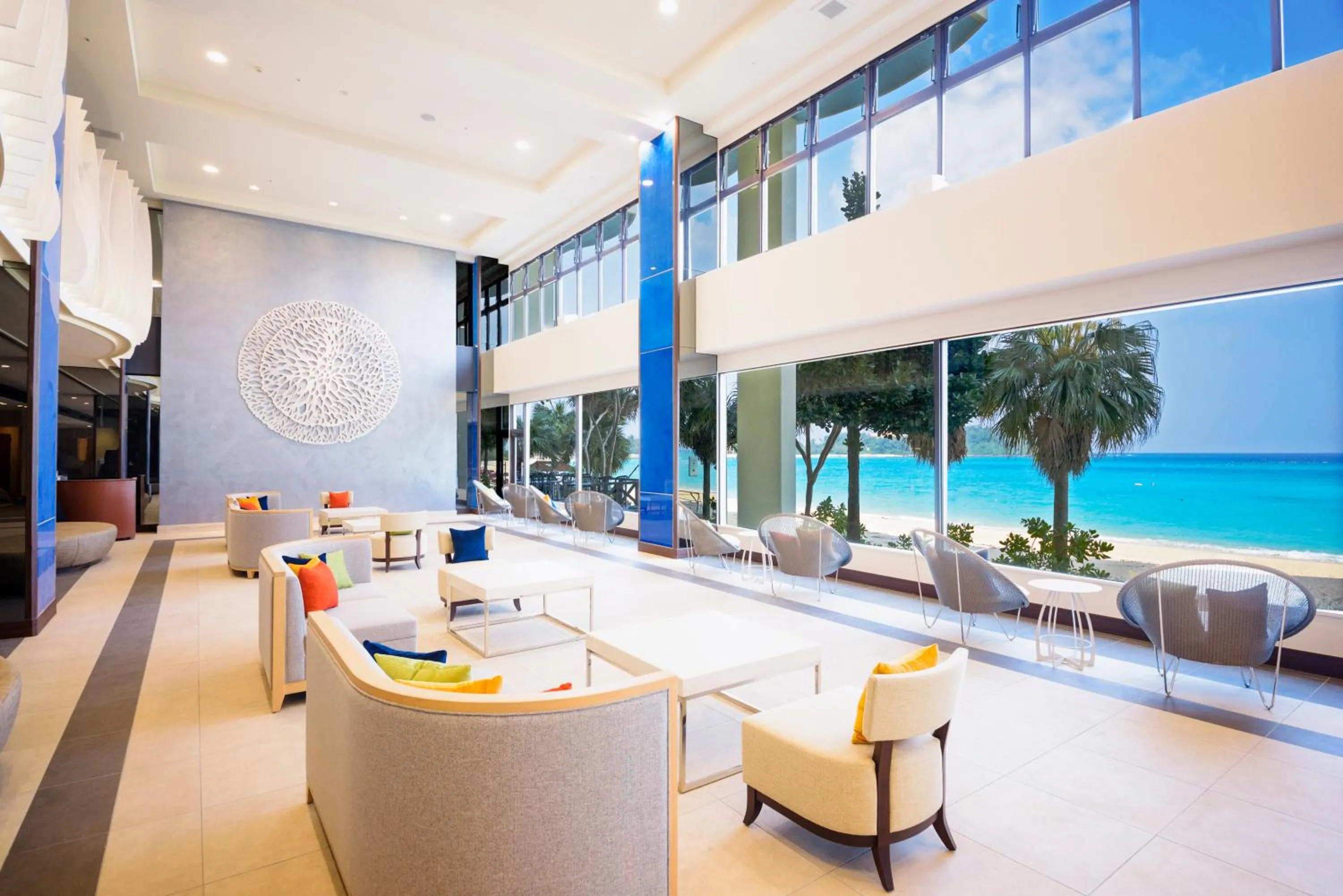 Lobby or reception in Kanehide Kise Beach Palace