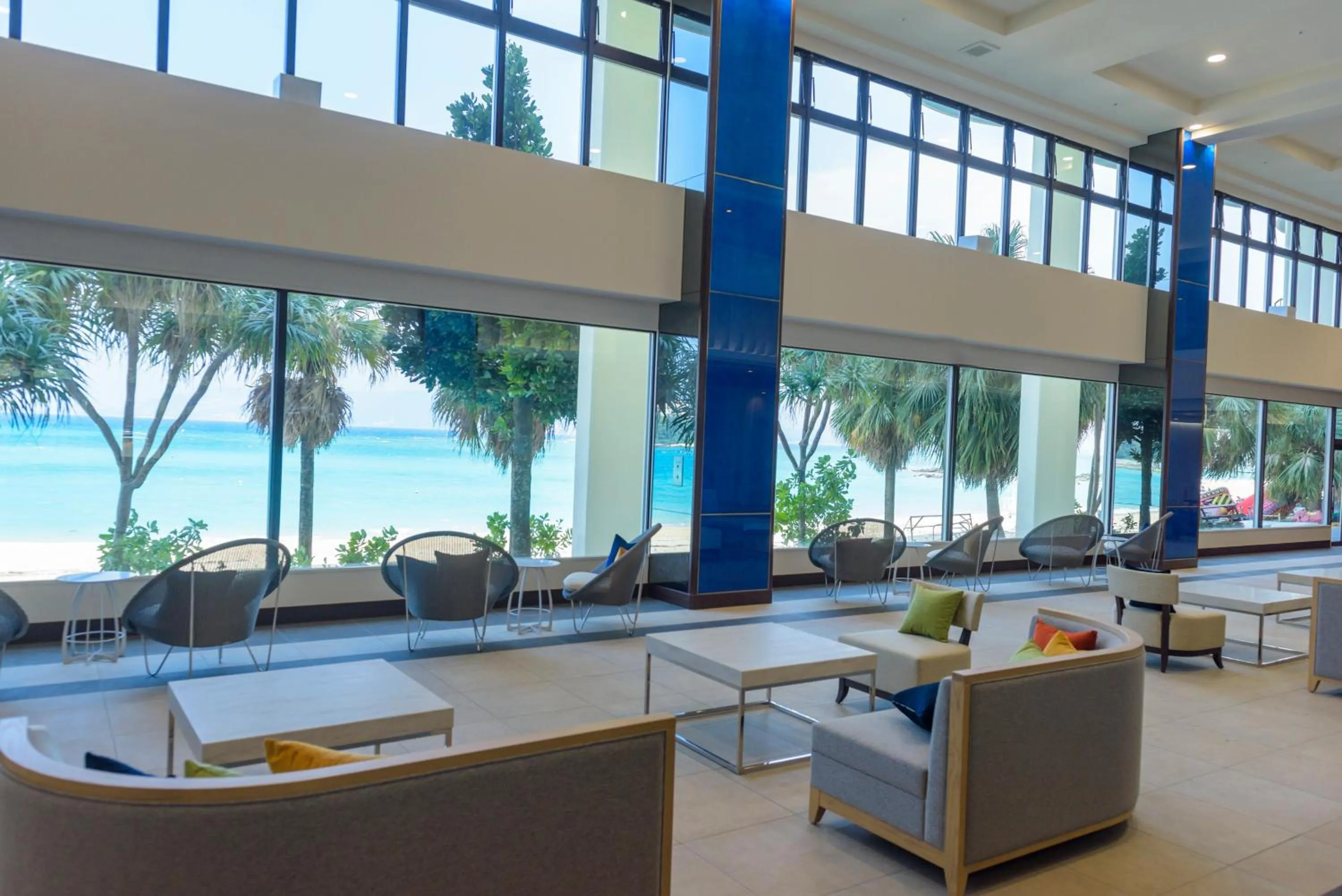 Lobby or reception in Kanehide Kise Beach Palace