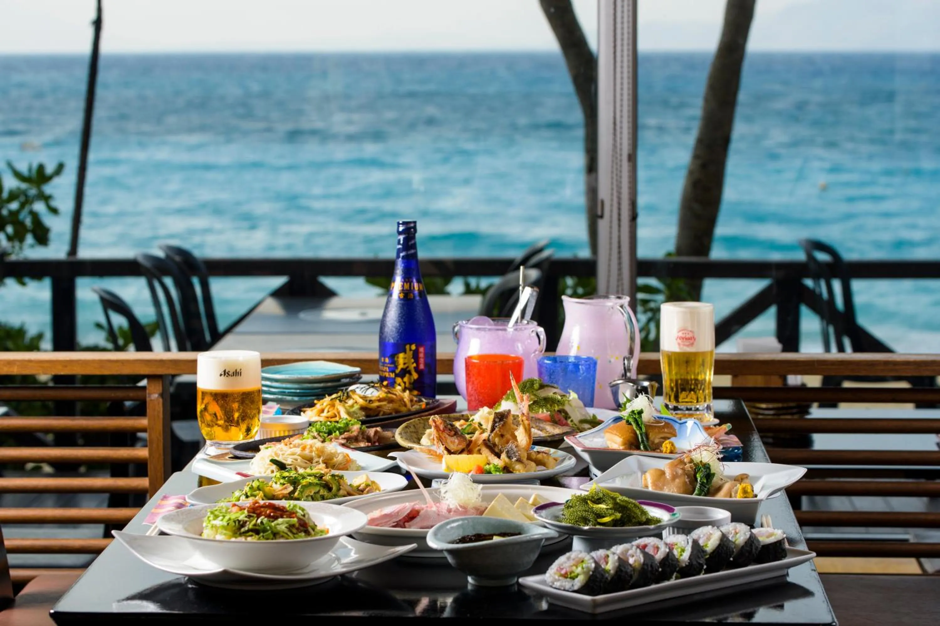 Food close-up in Kanehide Kise Beach Palace