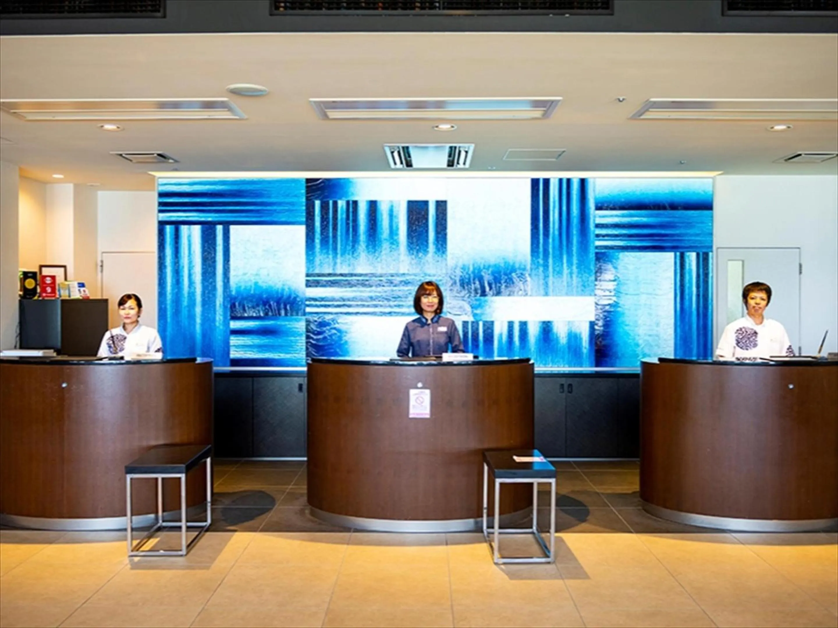 Lobby or reception in Kanehide Kise Beach Palace
