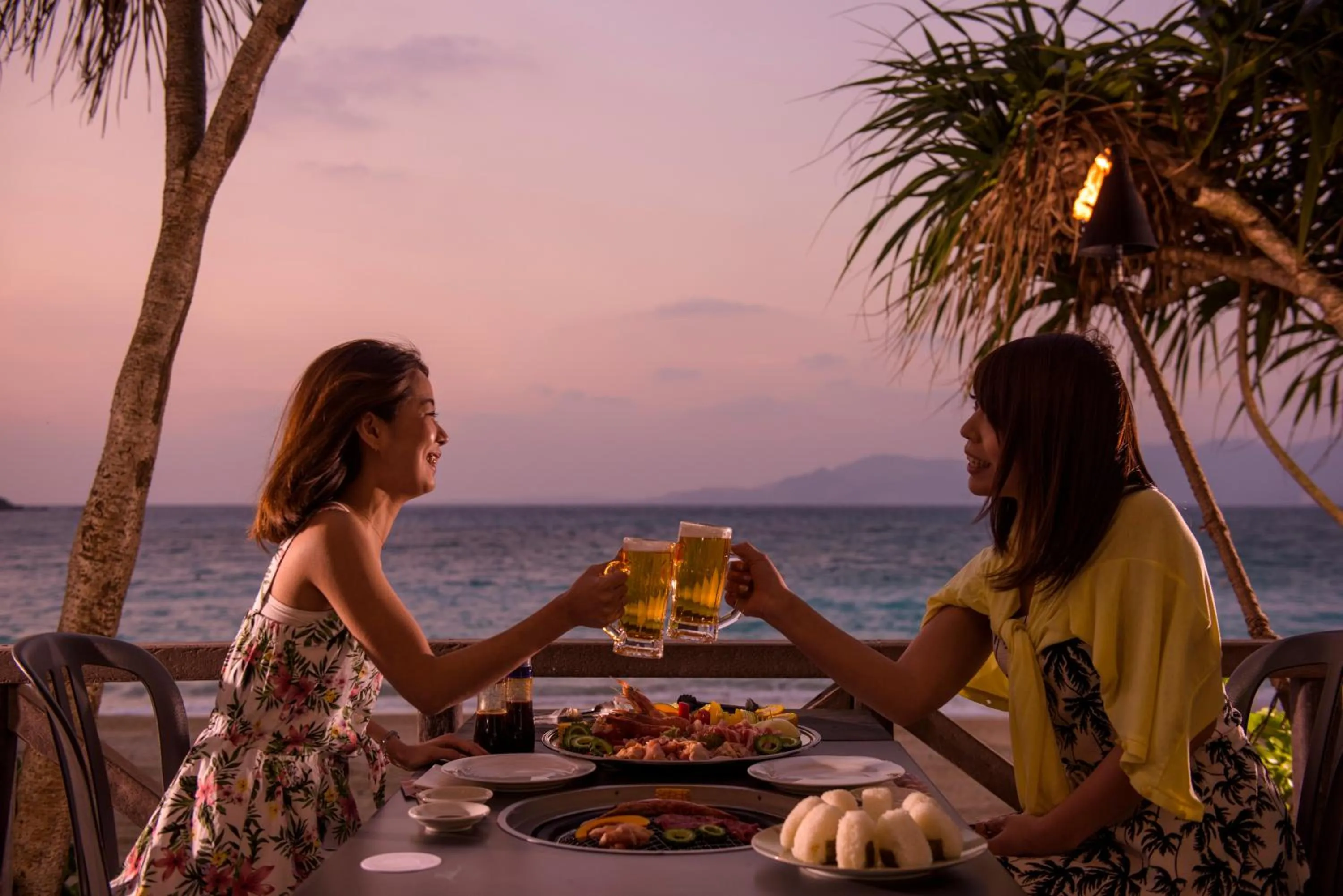 BBQ facilities in Kanehide Kise Beach Palace