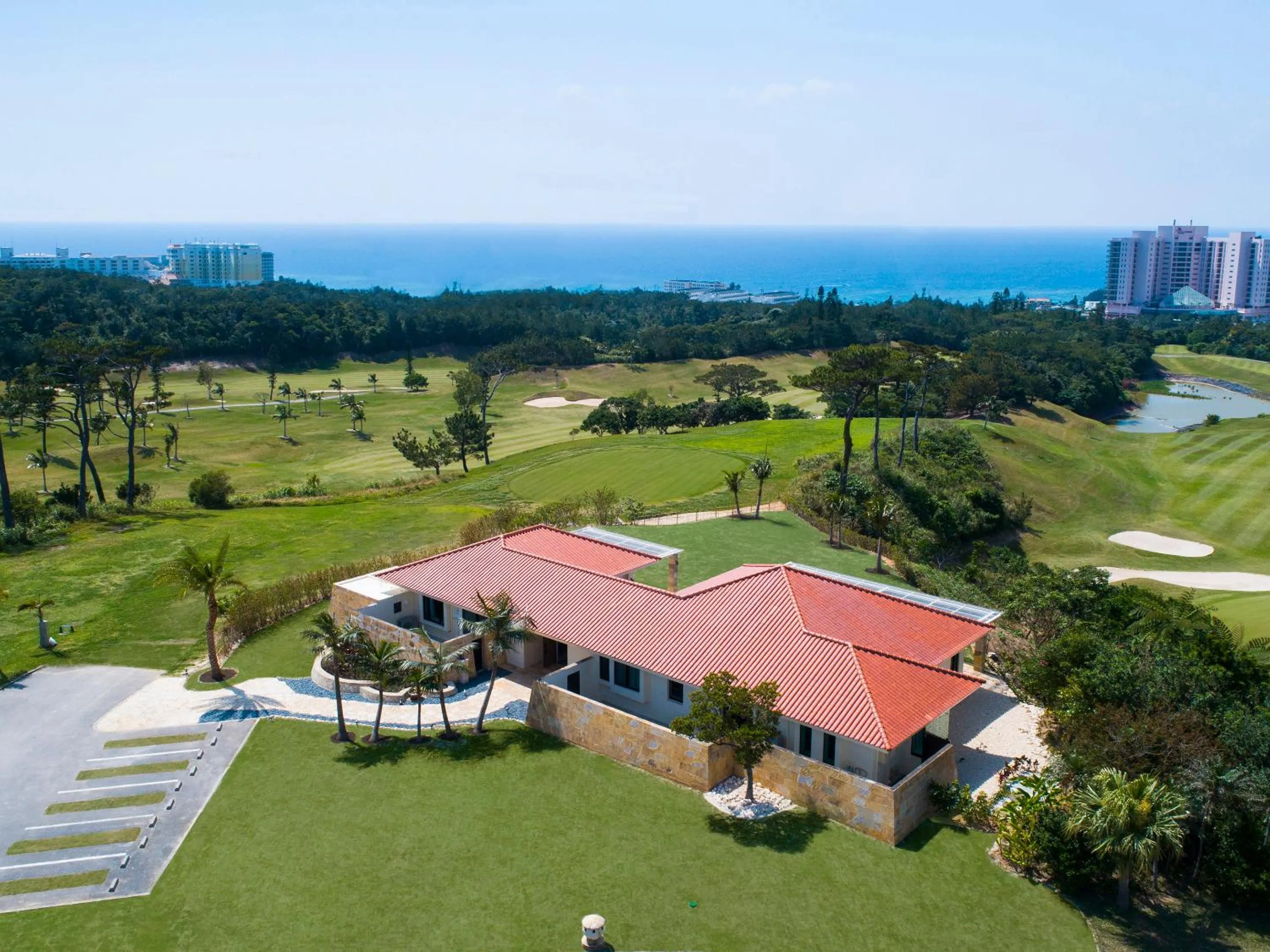Bird's eye view in Kanehide Kise Country Club