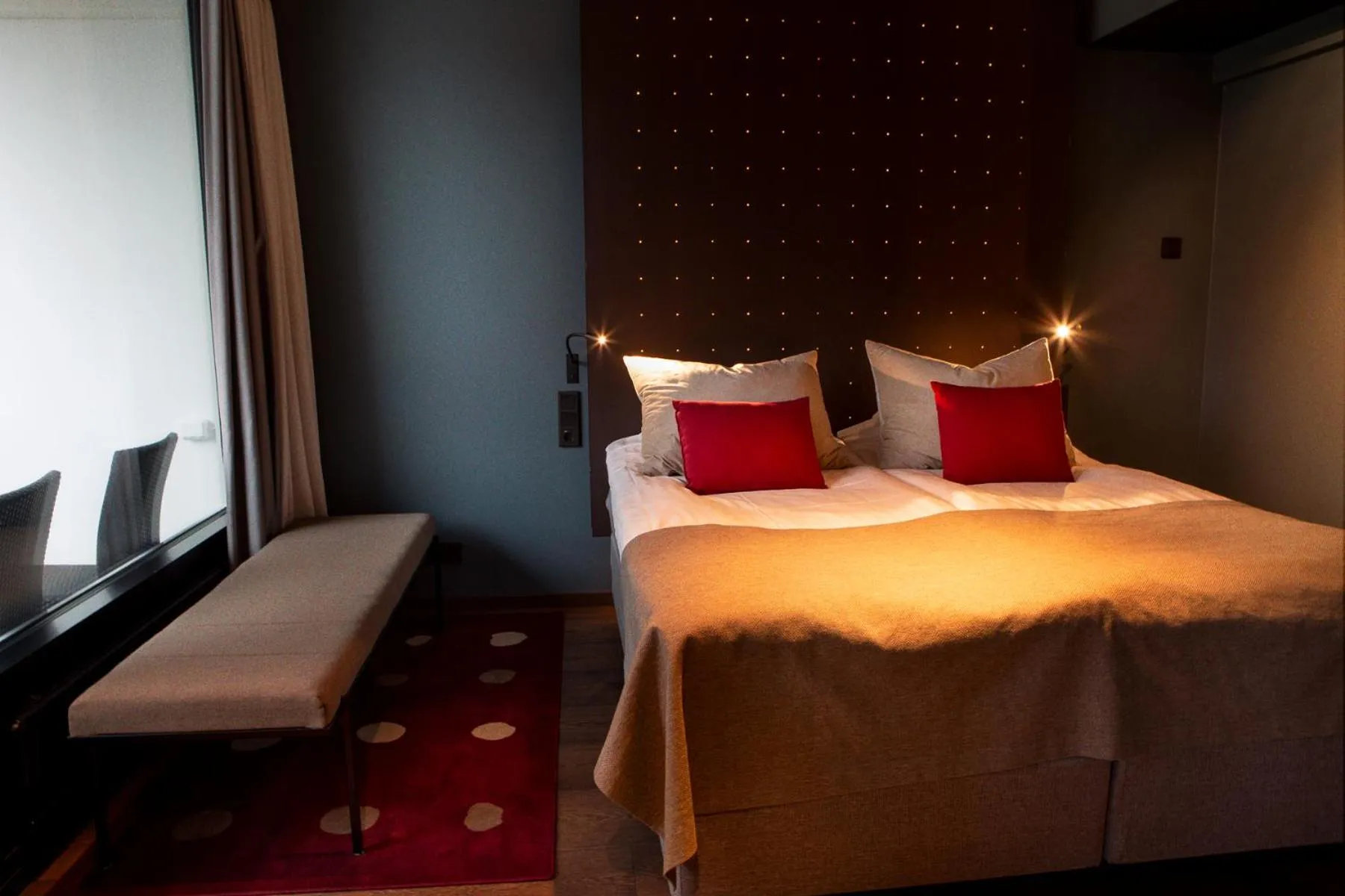 Bedroom, Bed in Hotel Arkipelag