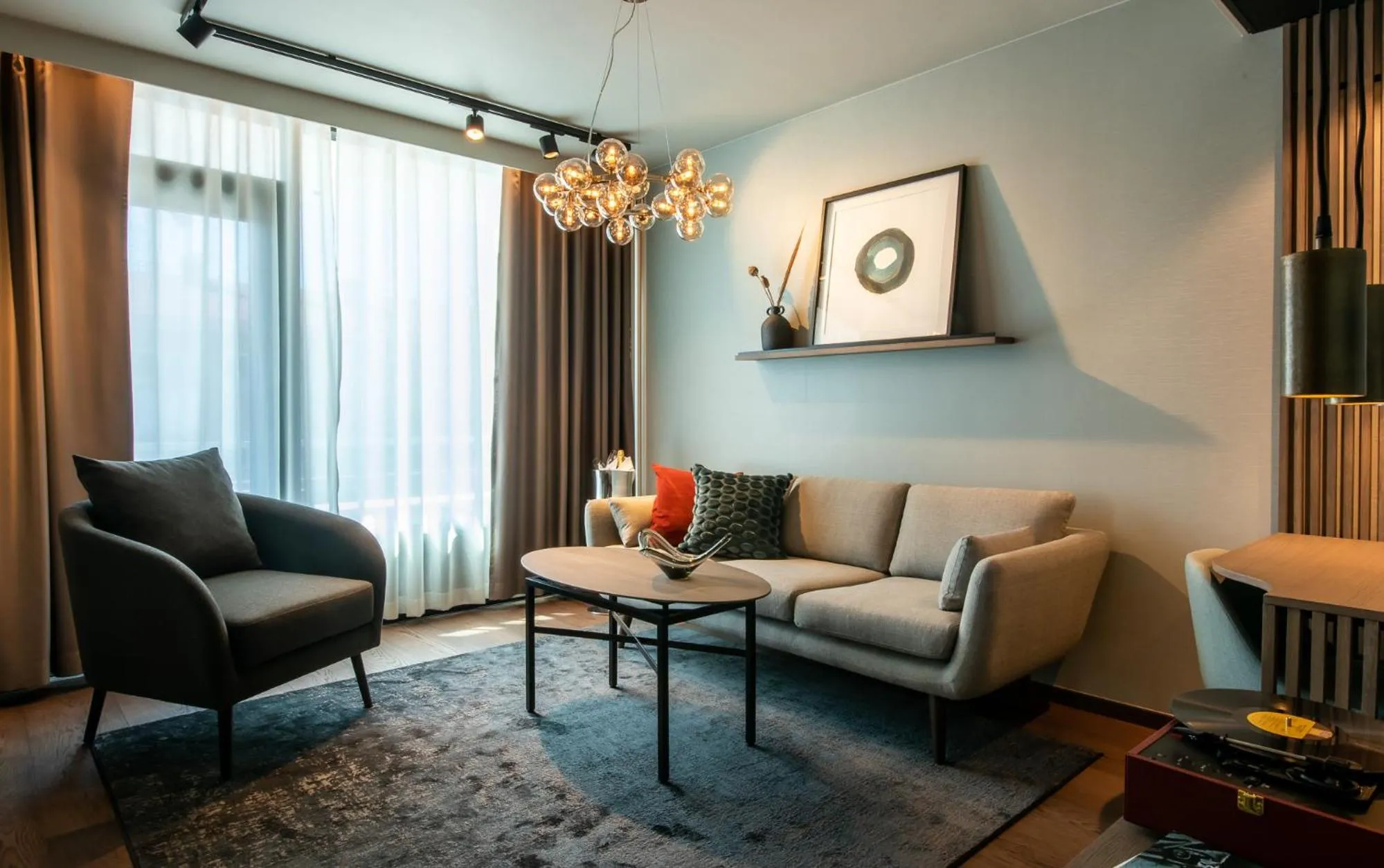 Living room in Hotel Arkipelag