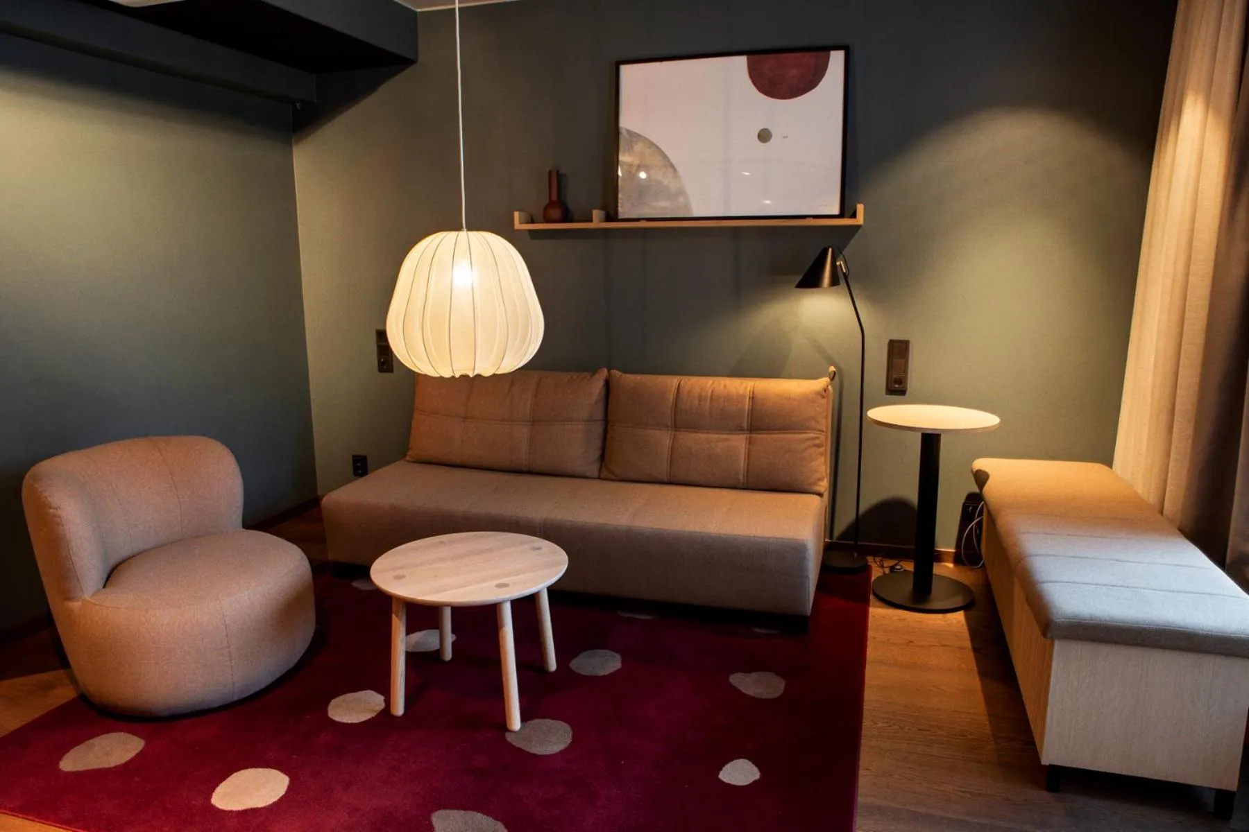 Living room in Hotel Arkipelag