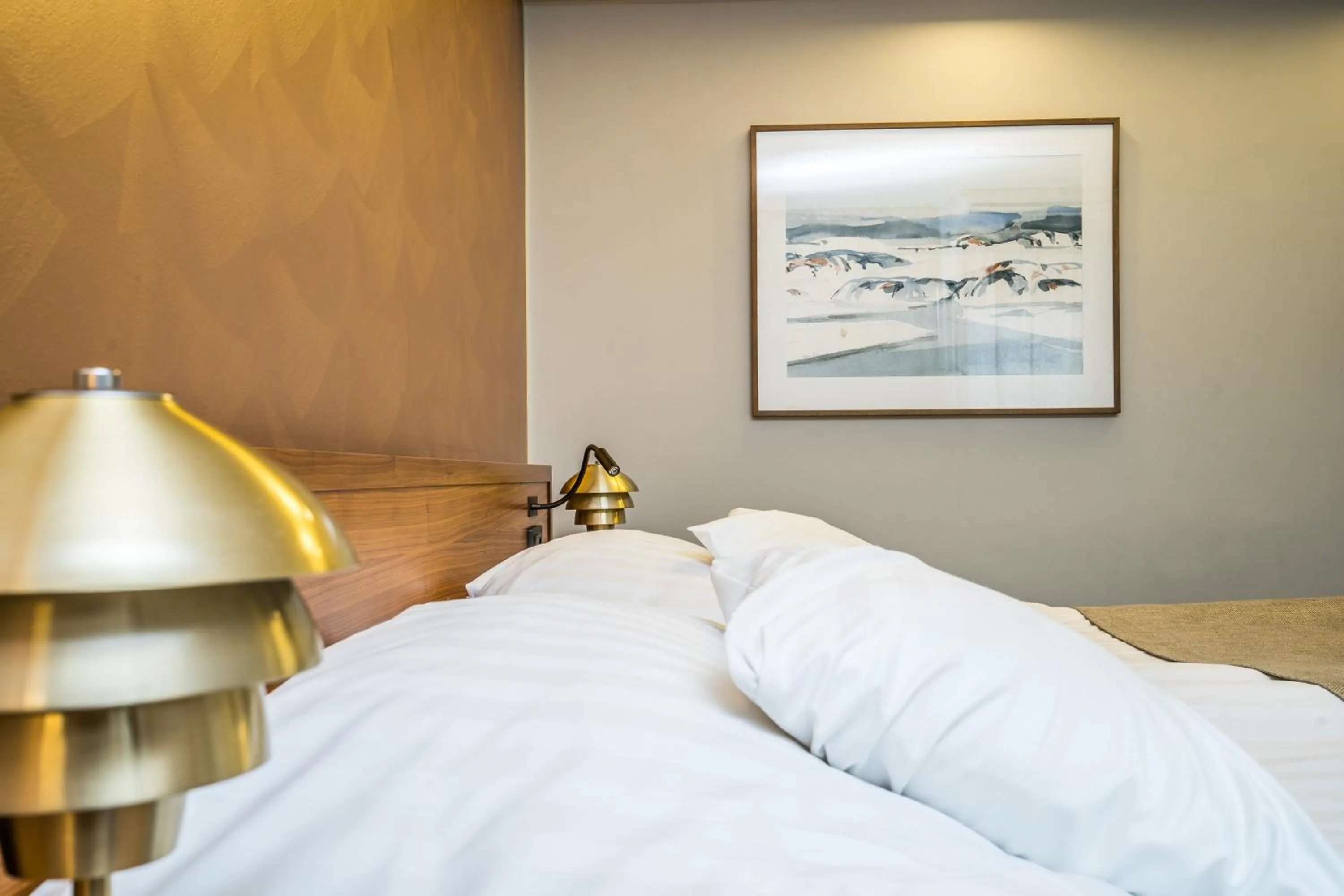 Decorative detail, Bed in Hotel Arkipelag