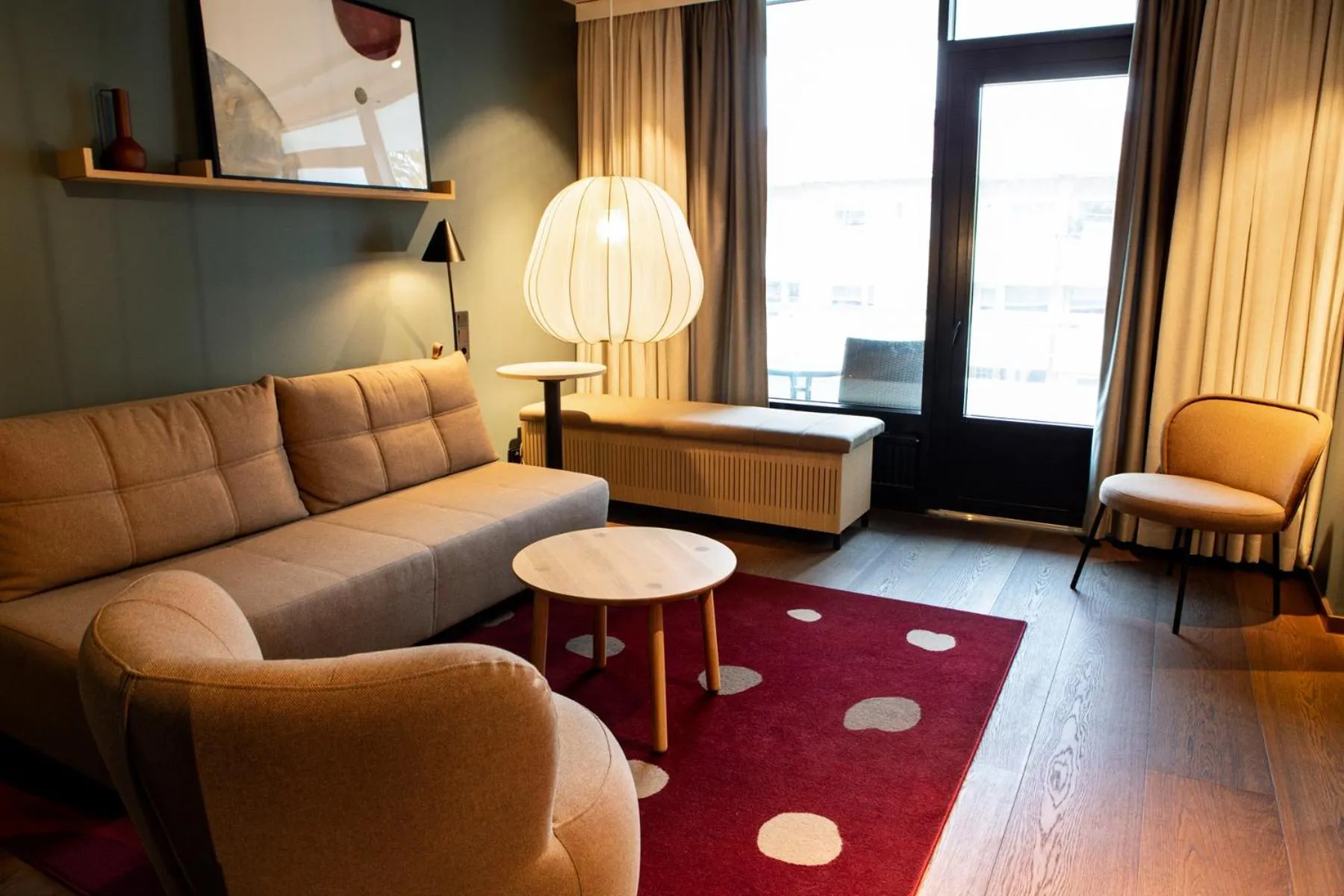 Living room in Hotel Arkipelag