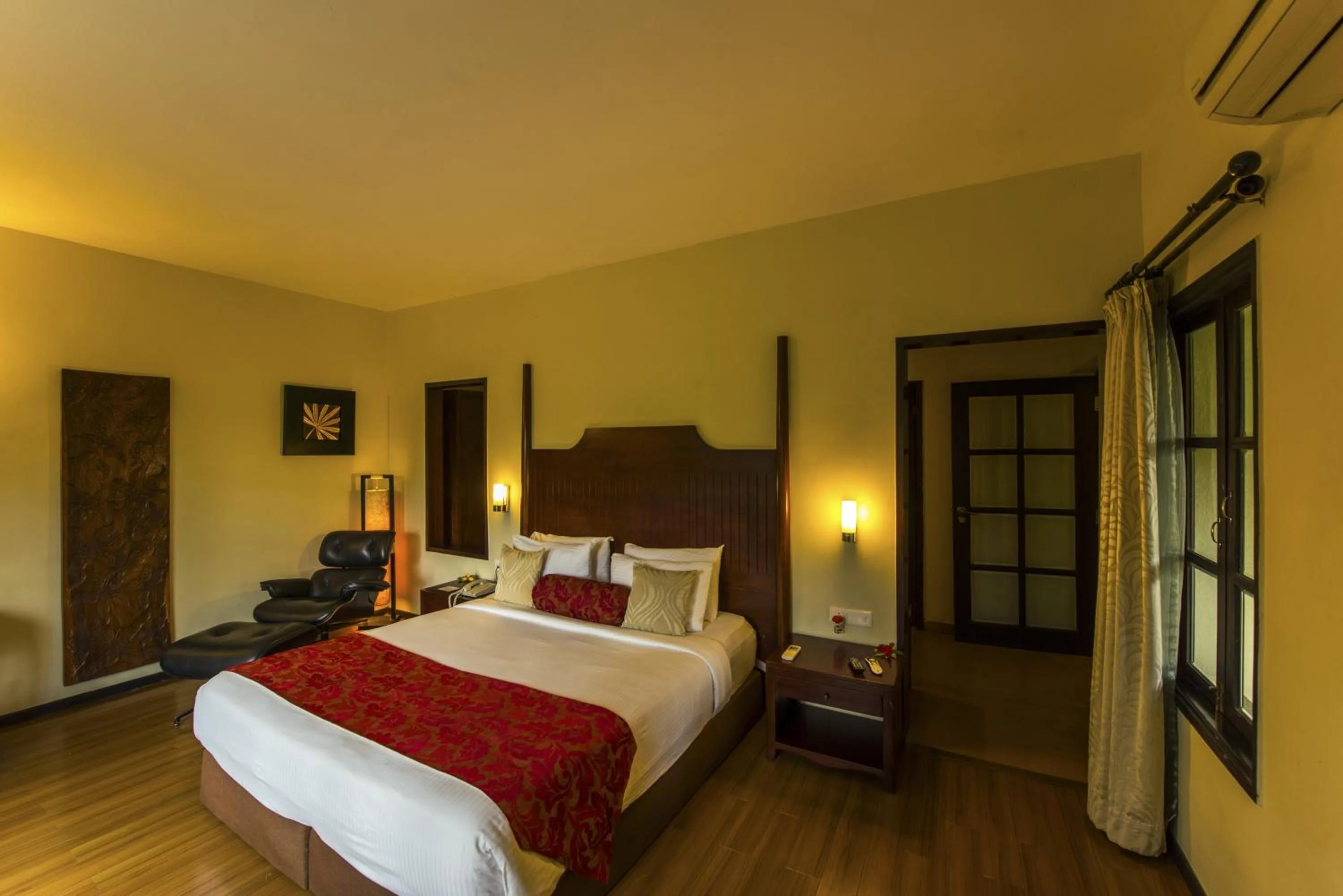 Bedroom, Bed in The Windflower Resort & Spa, Coorg