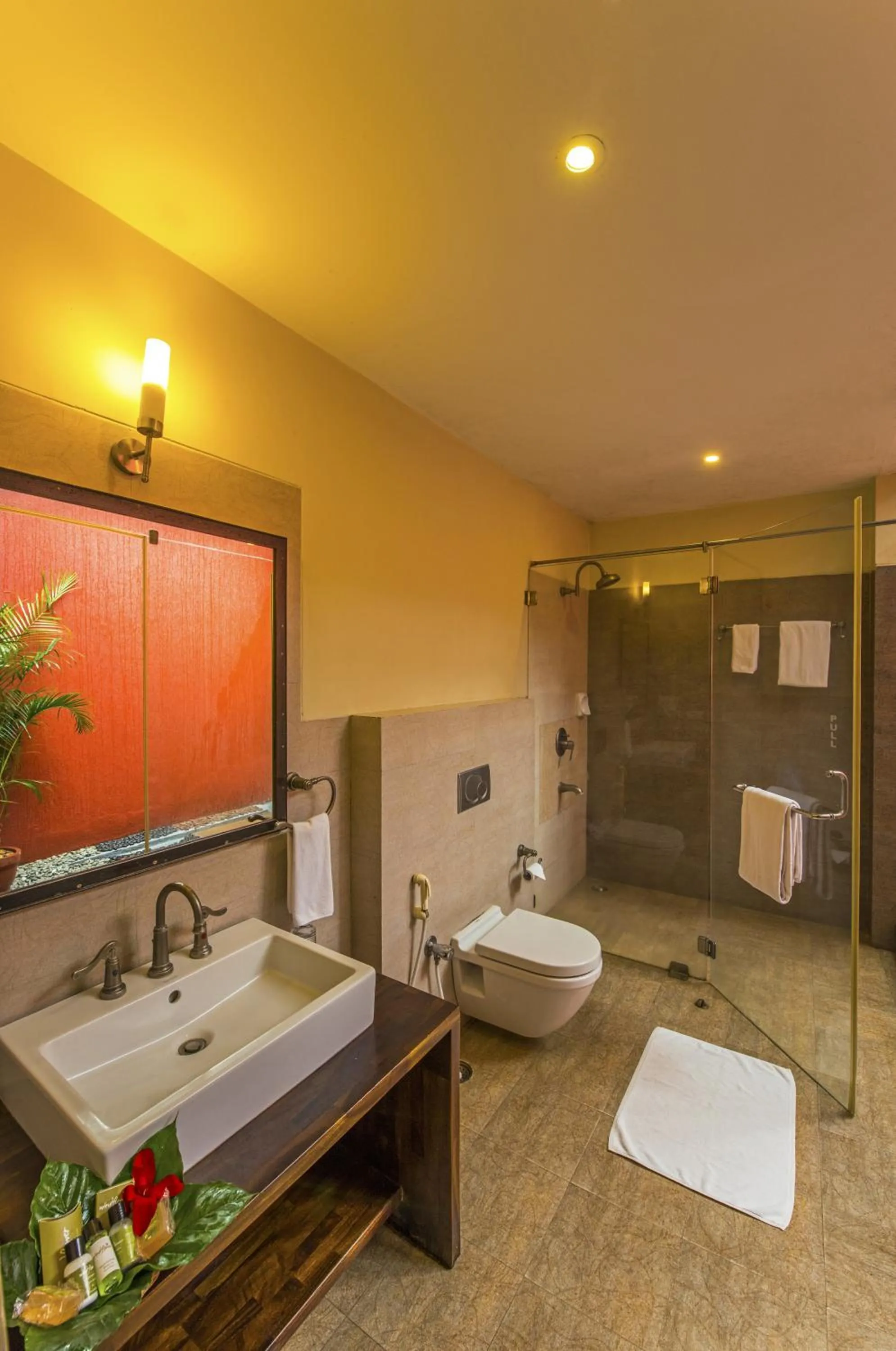 Bathroom in The Windflower Resort & Spa, Coorg