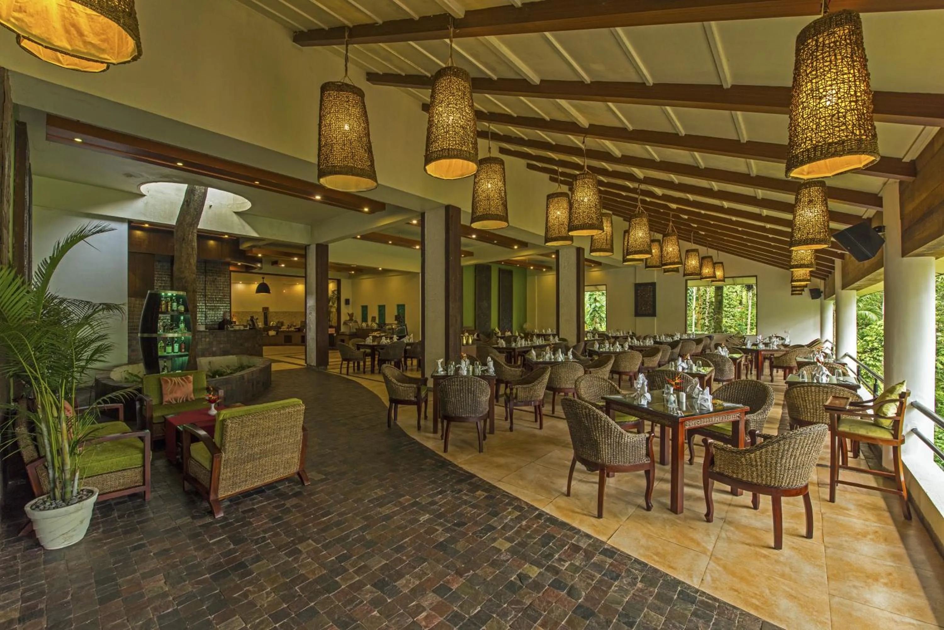 Restaurant/places to eat in The Windflower Resort & Spa, Coorg