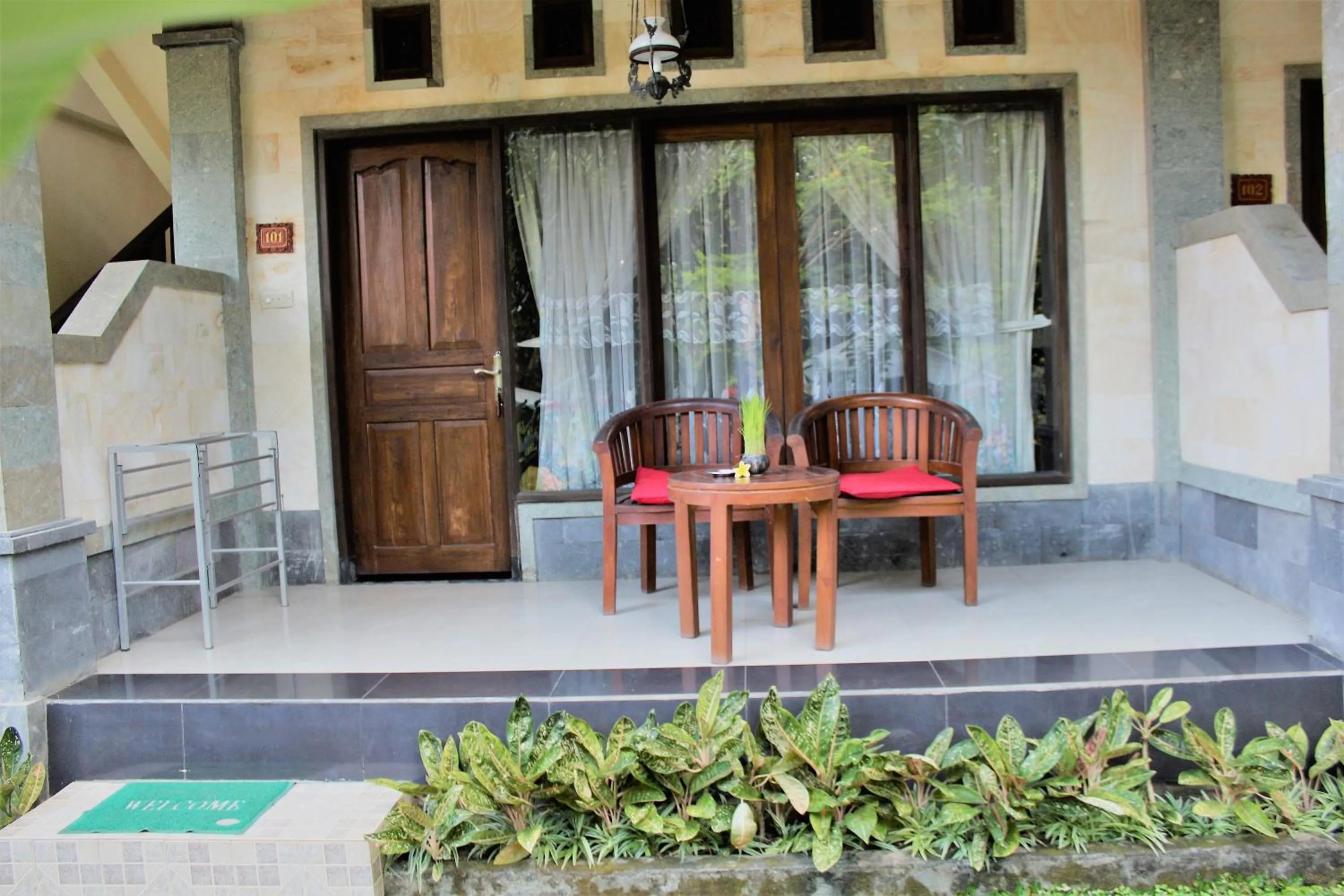 Balcony/Terrace in Adi Jaya Cottages Ubud Suites by EPS - CHSE Certified