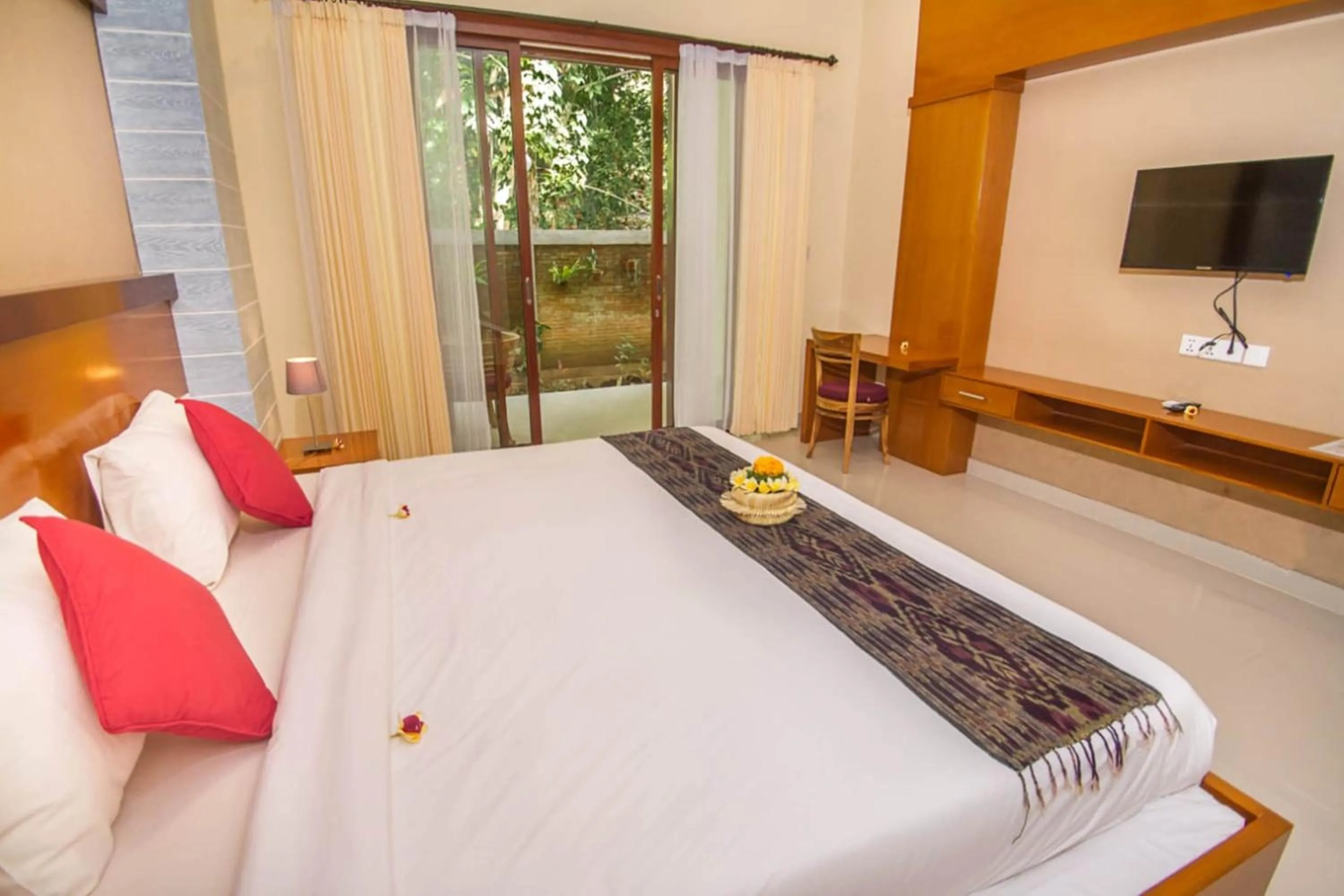 Bedroom, Bed in Adi Jaya Cottages Ubud Suites by EPS - CHSE Certified