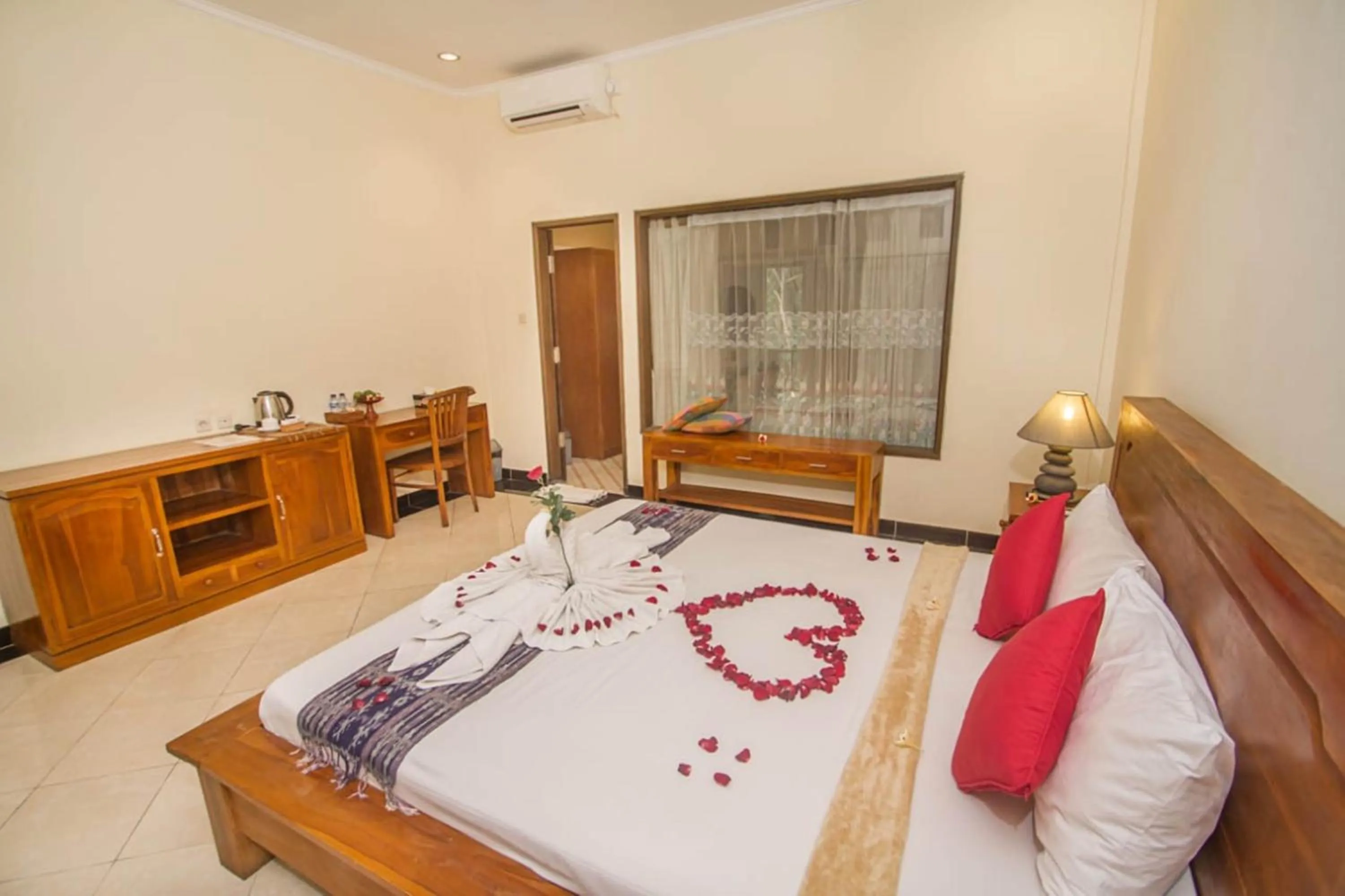 Bedroom, Bed in Adi Jaya Cottages Ubud Suites by EPS - CHSE Certified