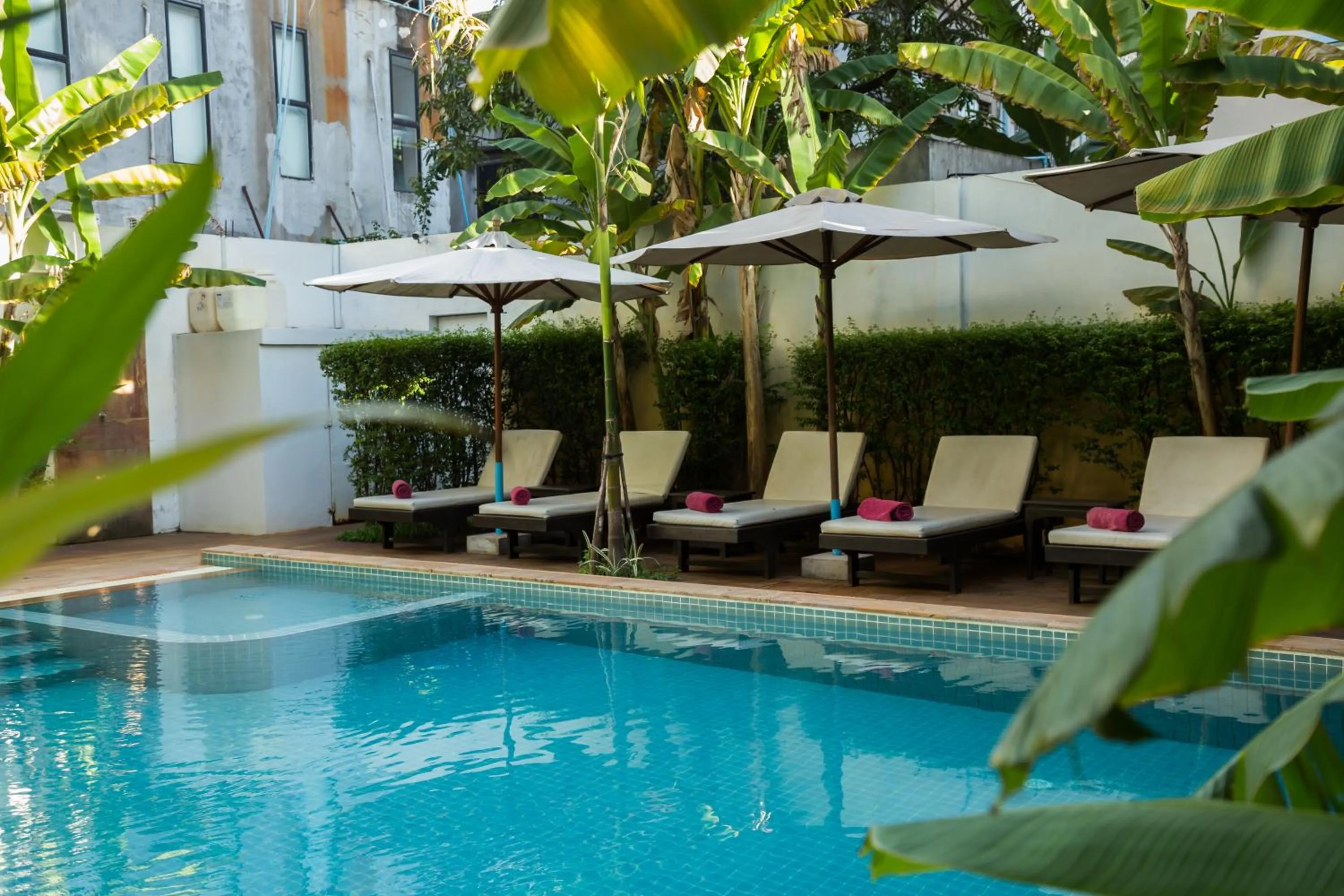 Swimming pool in Apsara Centrepole Hotel