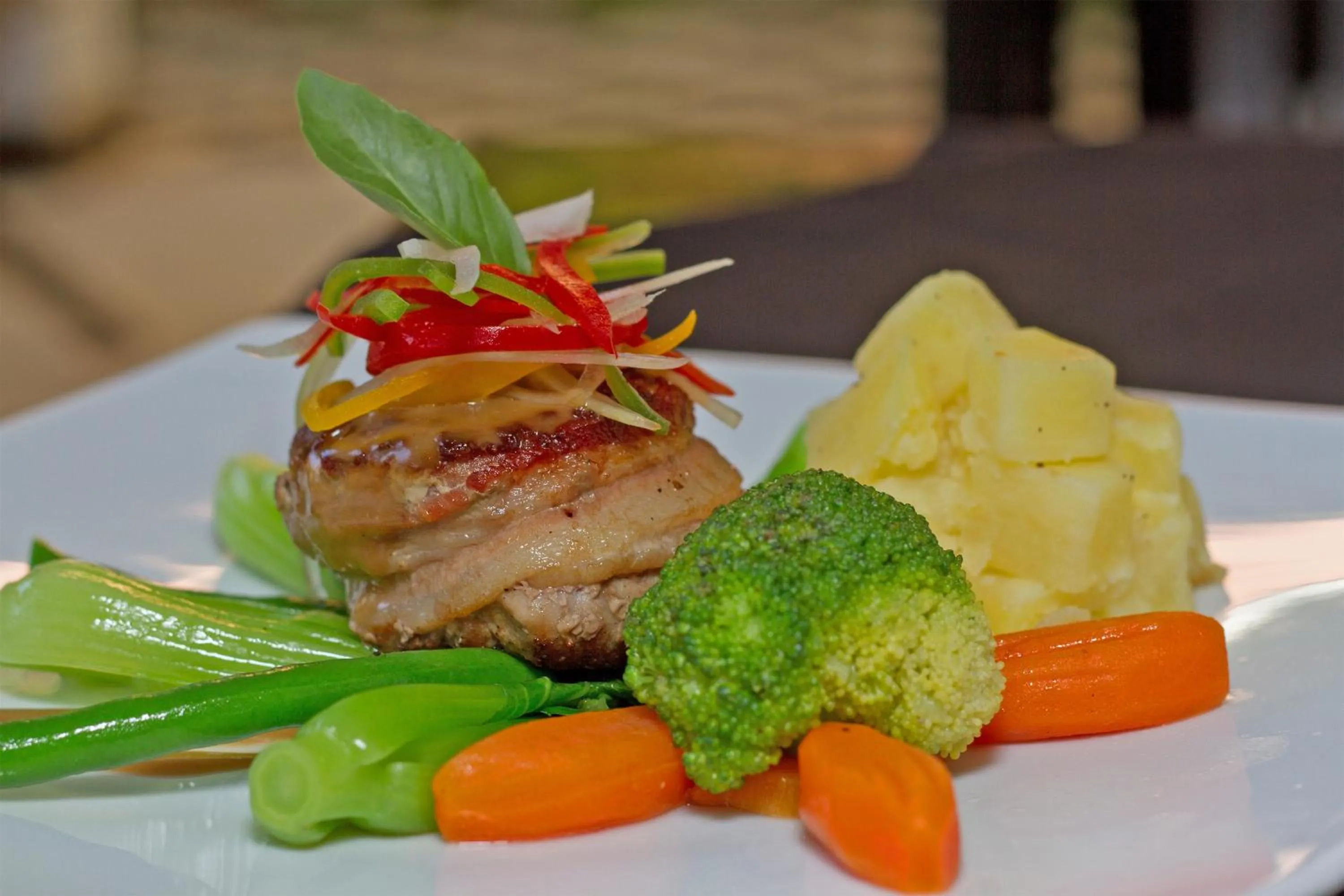 Food close-up in Apsara Centrepole Hotel