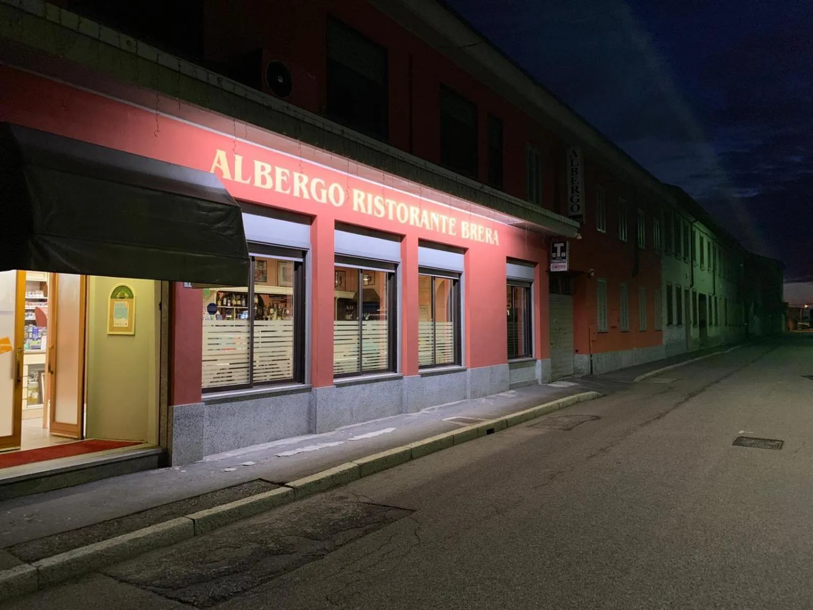 Property building in Albergo Ristorante Brera