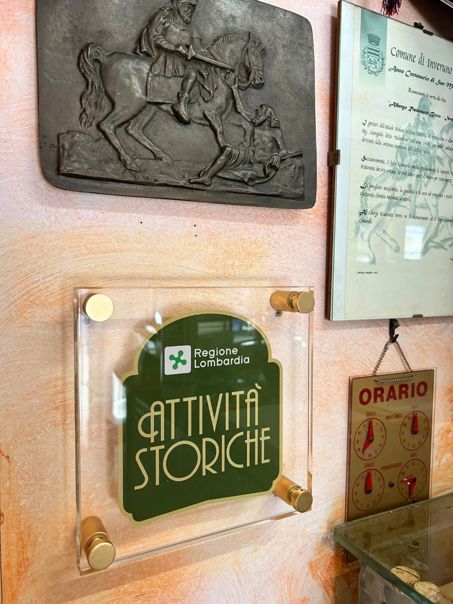 Property building in Albergo Ristorante Brera